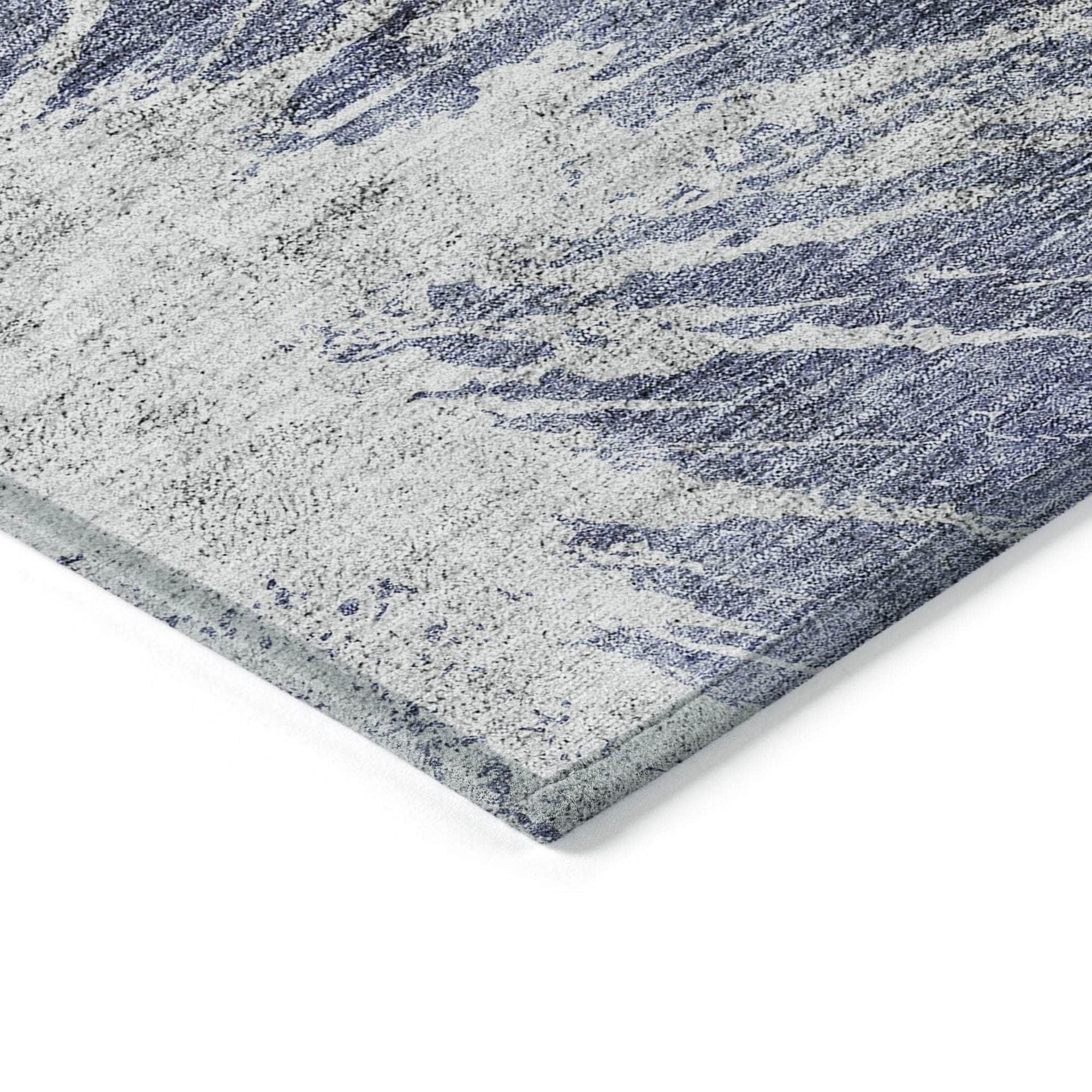 Machine Made ACN719 Navy Blue Rugs #color_navy blue