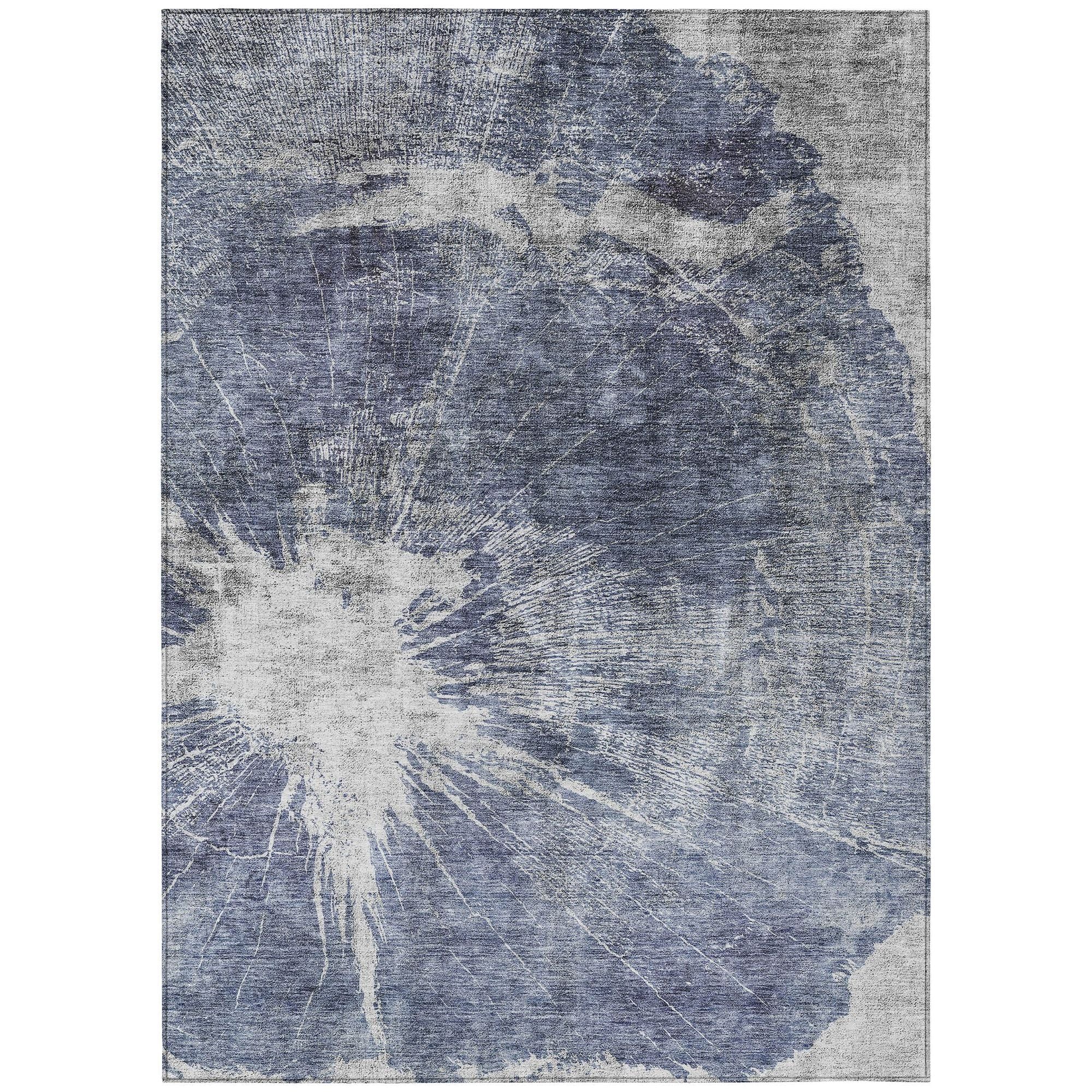 Machine Made ACN719 Navy Blue Rugs #color_navy blue