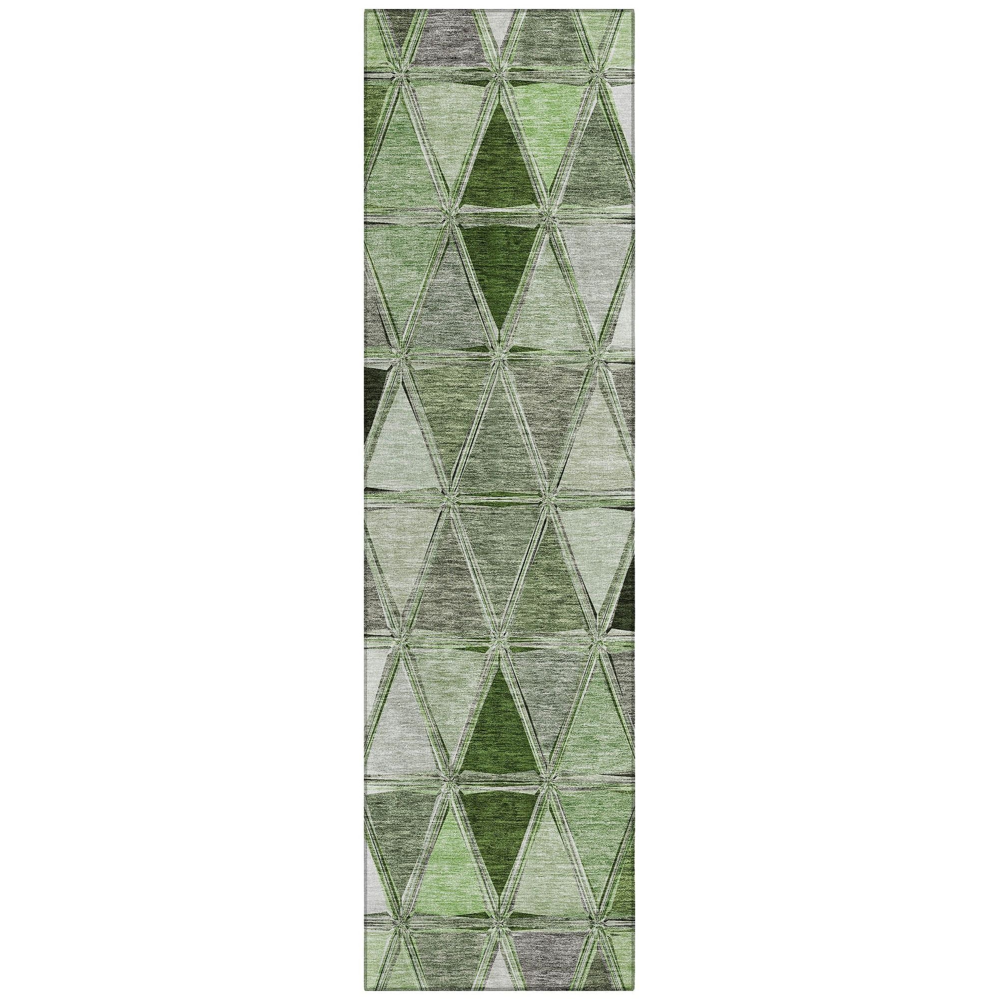 Machine Made ACN722 Aloe Green Rugs #color_aloe green