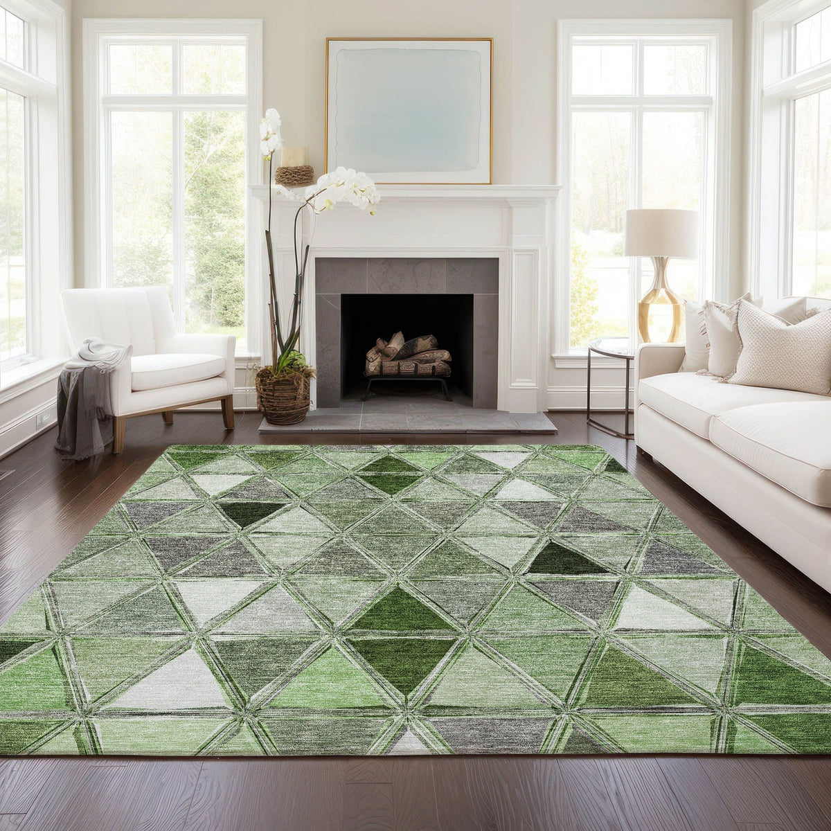 Maesteg Machine Washable Rug