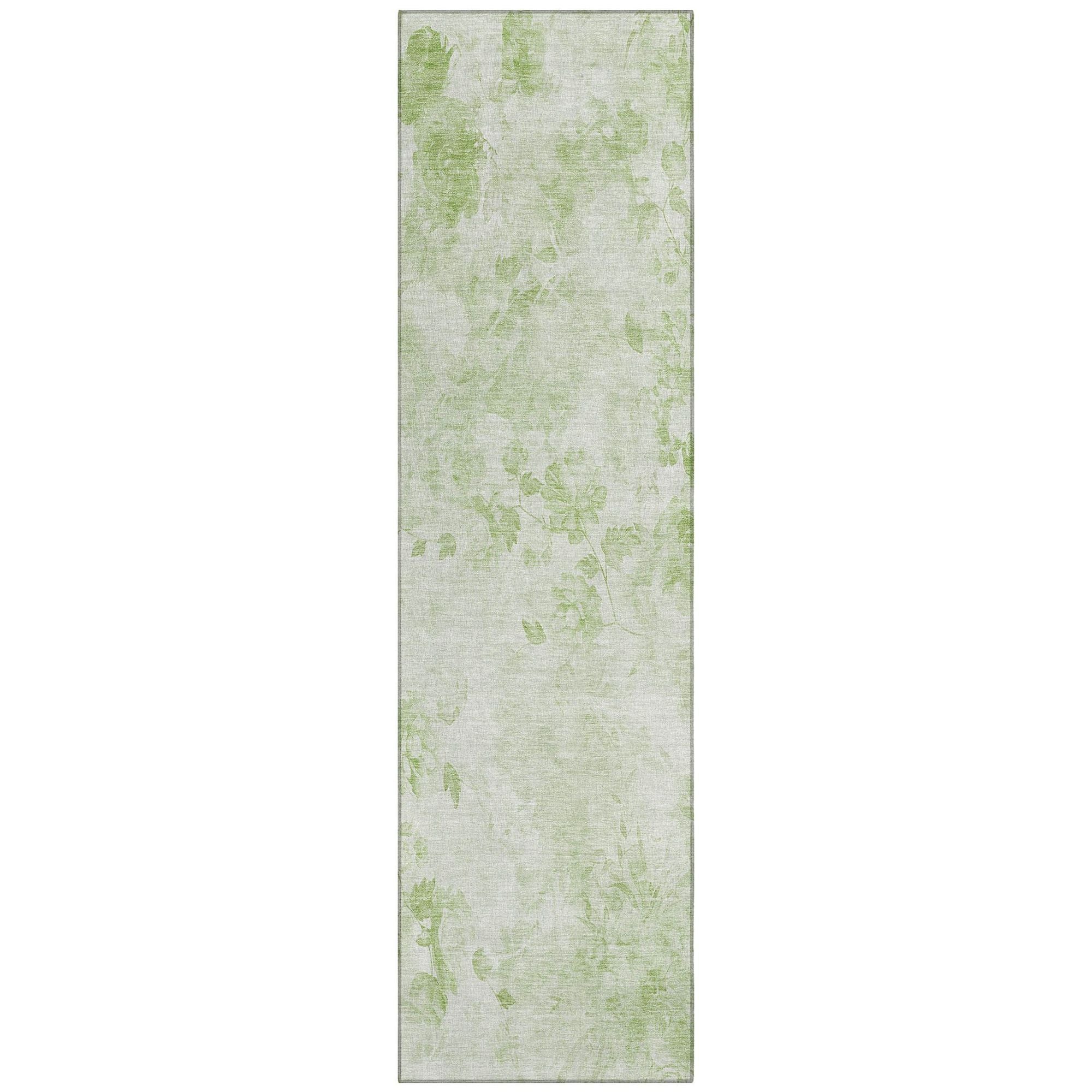 Machine Made ACN724 Aloe Green Rugs #color_aloe green