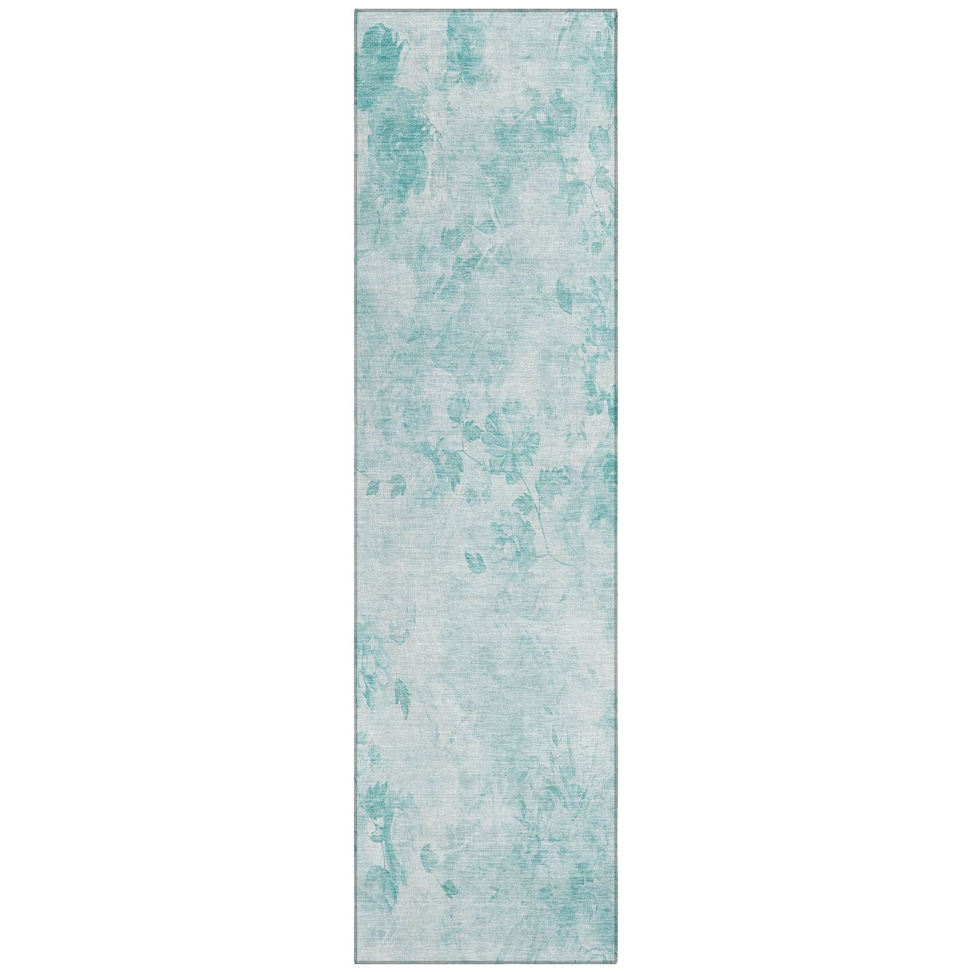 Machine Made ACN724 Aqua Teal Rugs #color_aqua teal
