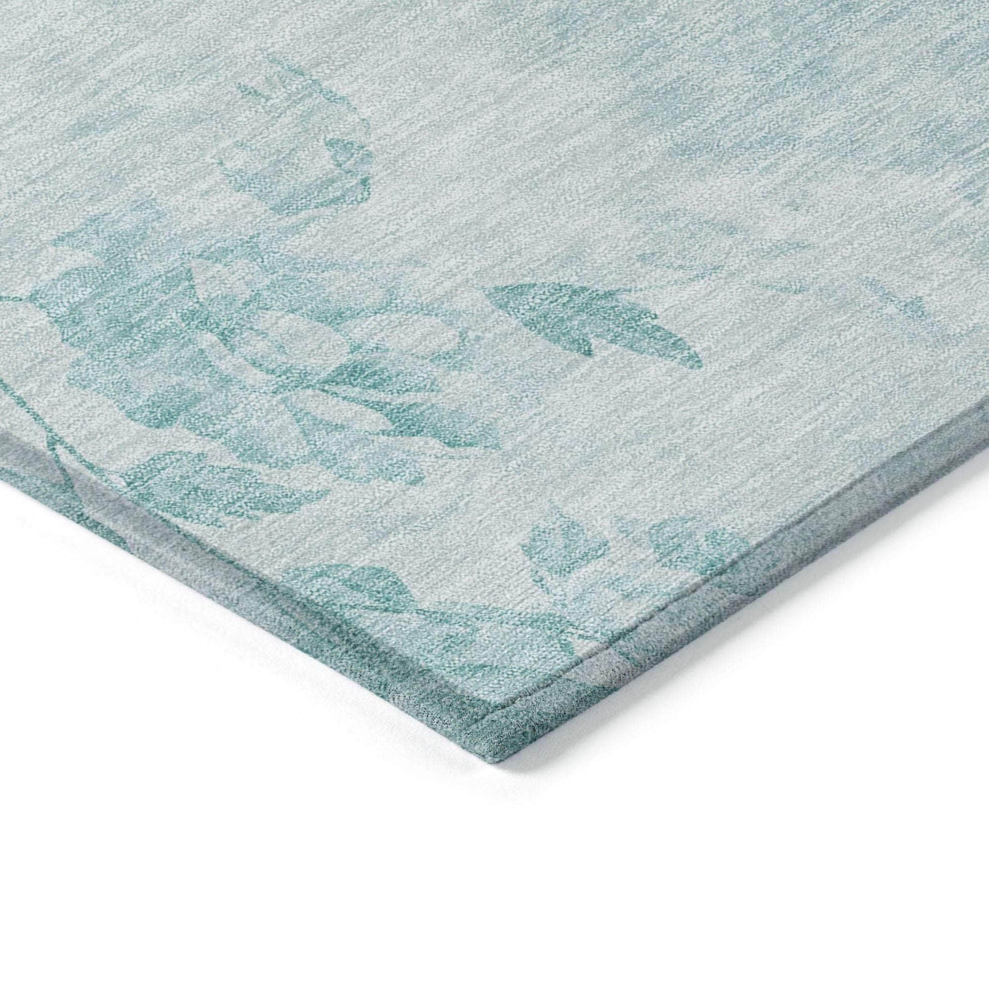 Machine Made ACN724 Aqua Teal Rugs #color_aqua teal