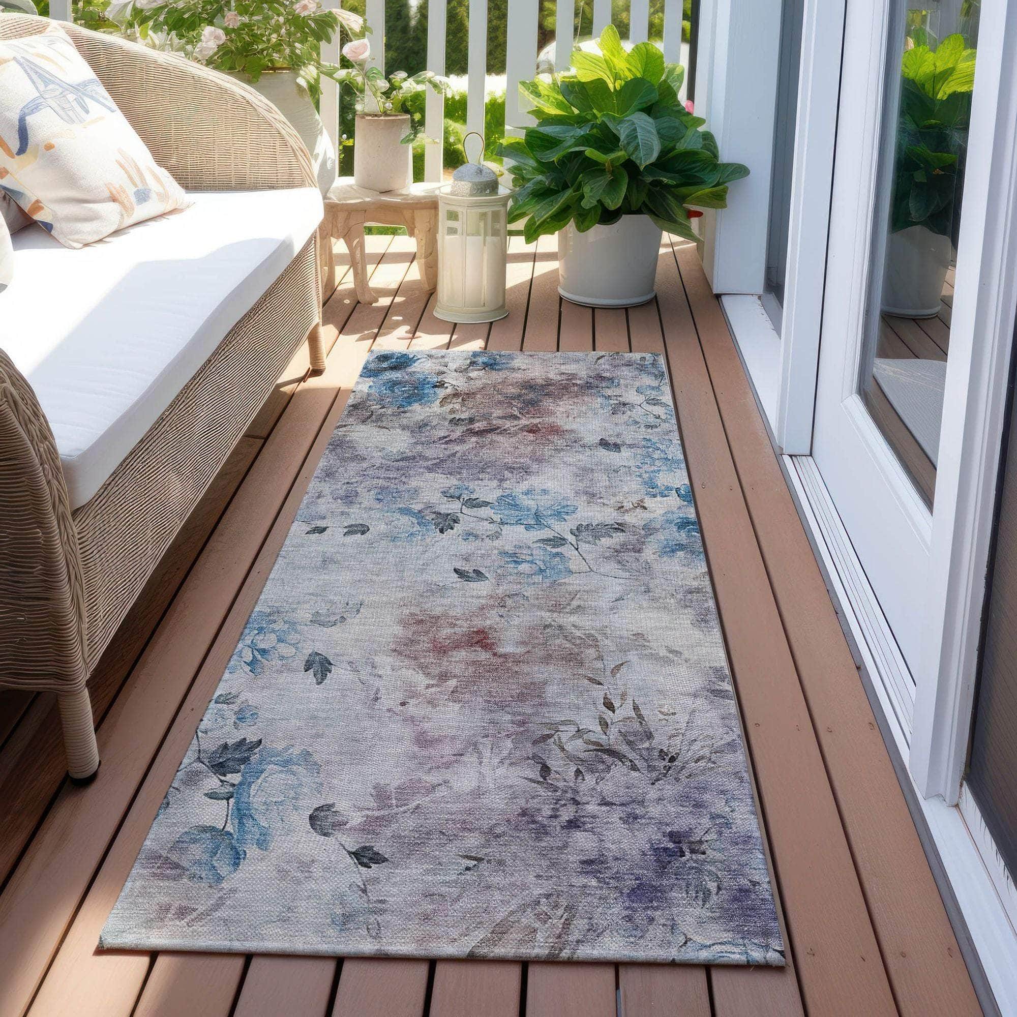 Machine Made ACN724 Blue  Rugs #color_blue 