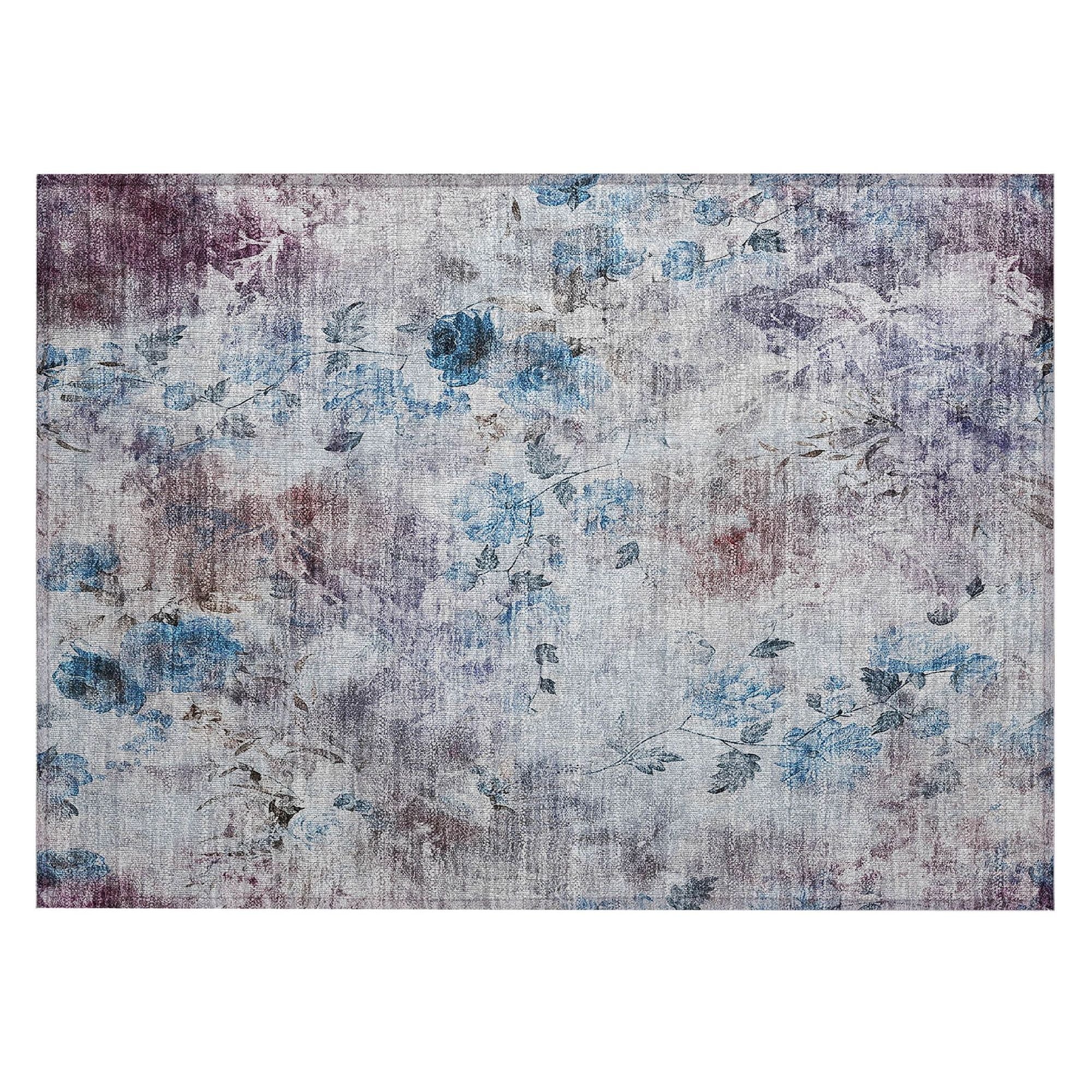 Machine Made ACN724 Blue  Rugs #color_blue 