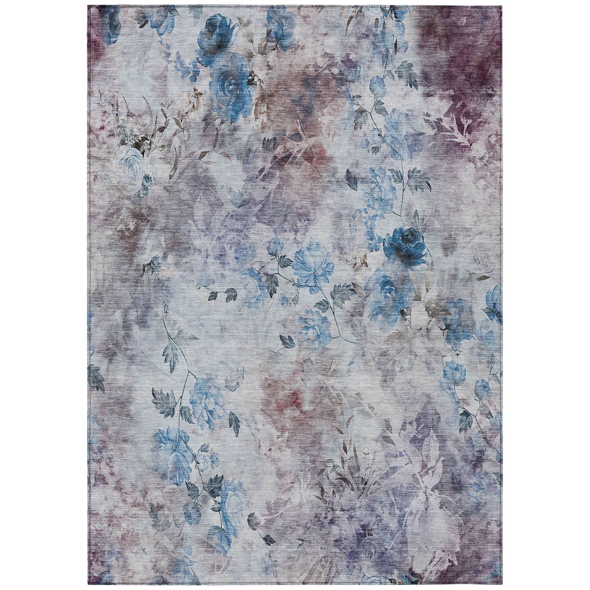 Machine Made ACN724 Blue  Rugs #color_blue 