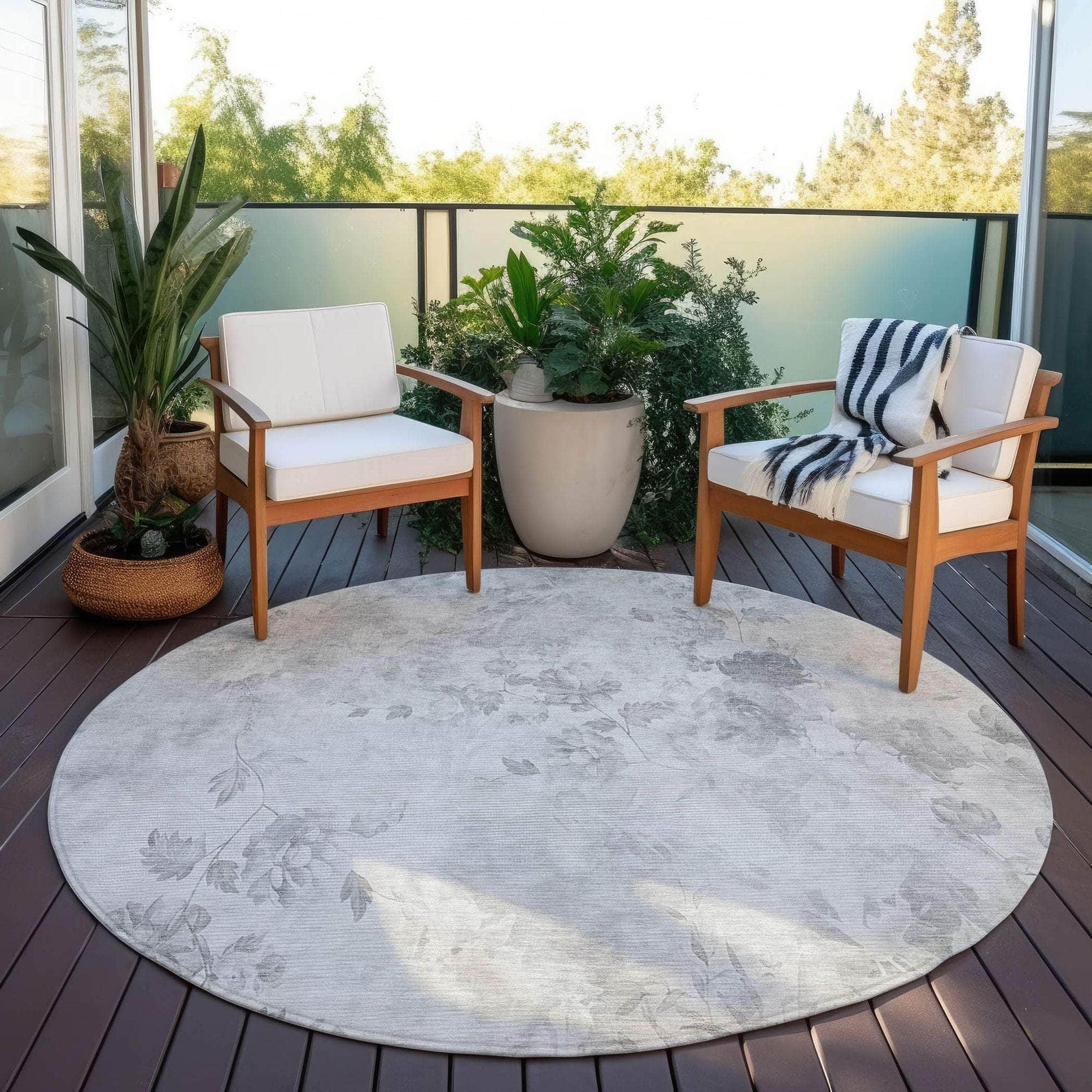 Machine Made ACN724 Gray  Rugs #color_gray 