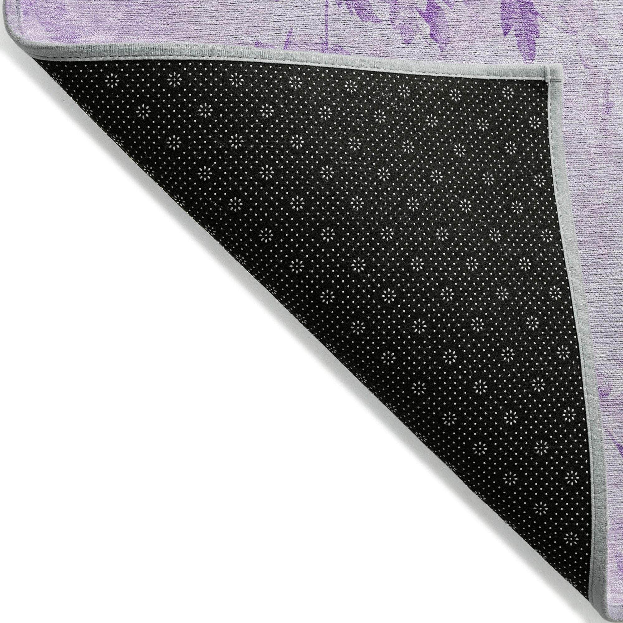 Machine Made ACN724 Lavender Purple Rugs #color_lavender purple