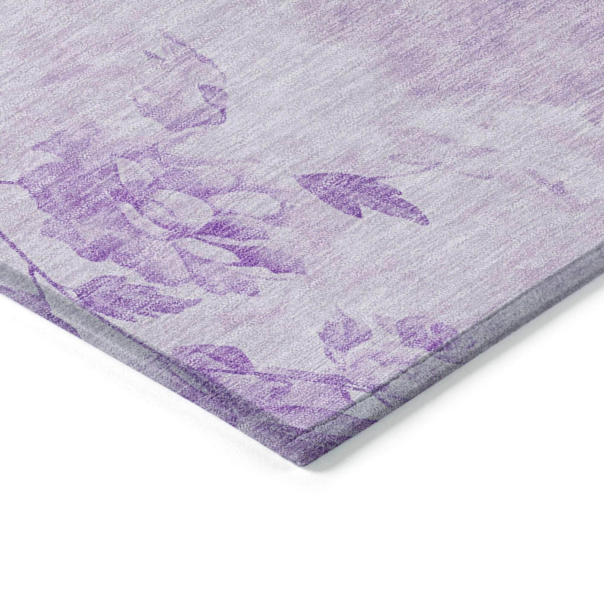 Machine Made ACN724 Lavender Purple Rugs #color_lavender purple