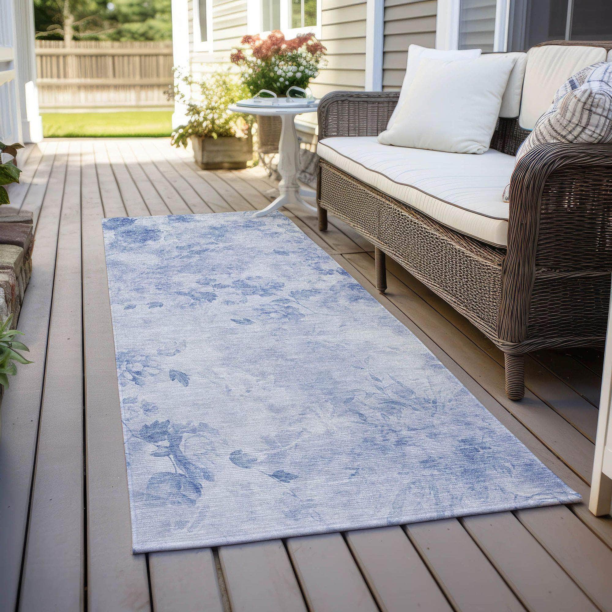 Machine Made ACN724 Sky Blue Rugs #color_sky blue