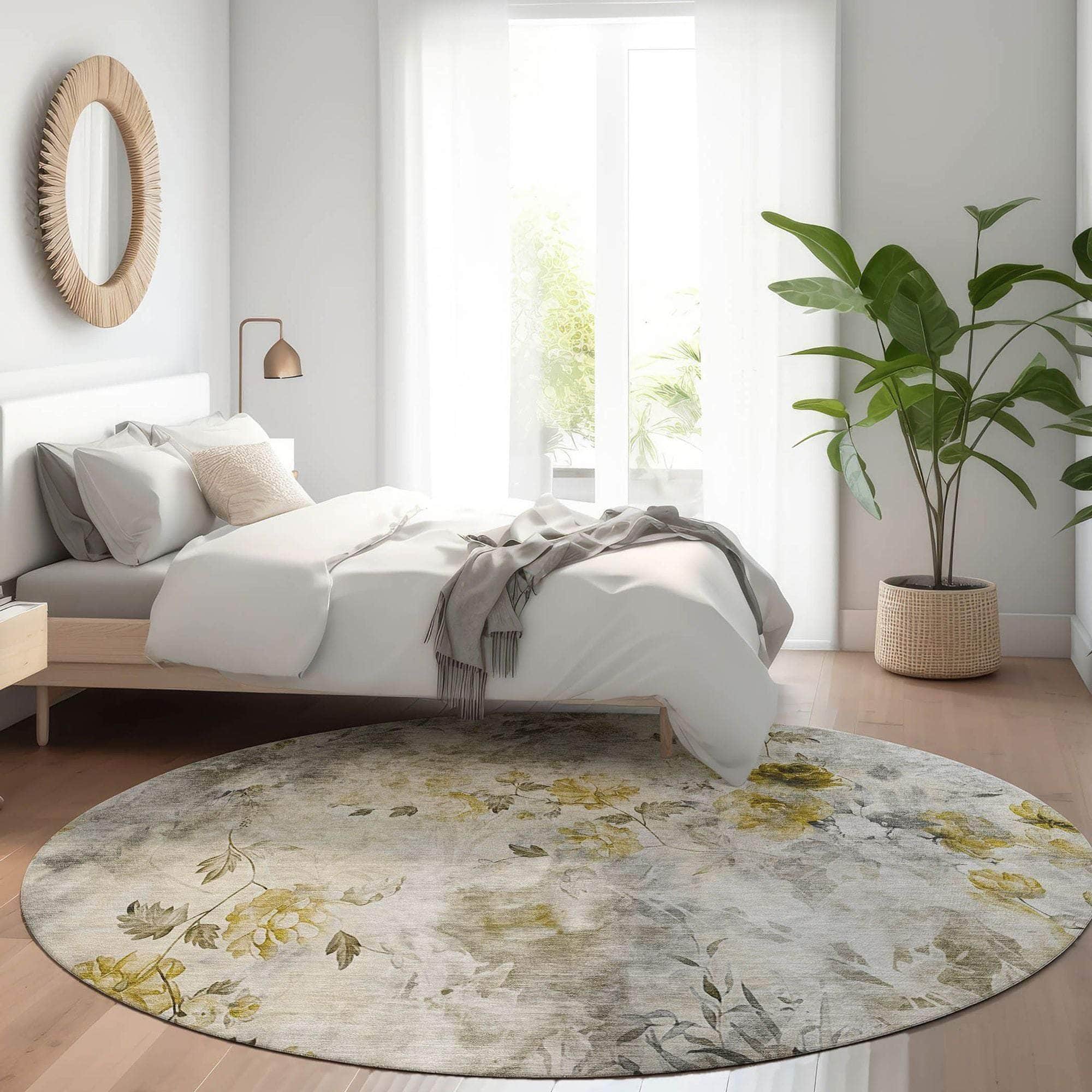 Machine Made ACN724 Taupe Brown Rugs #color_taupe brown