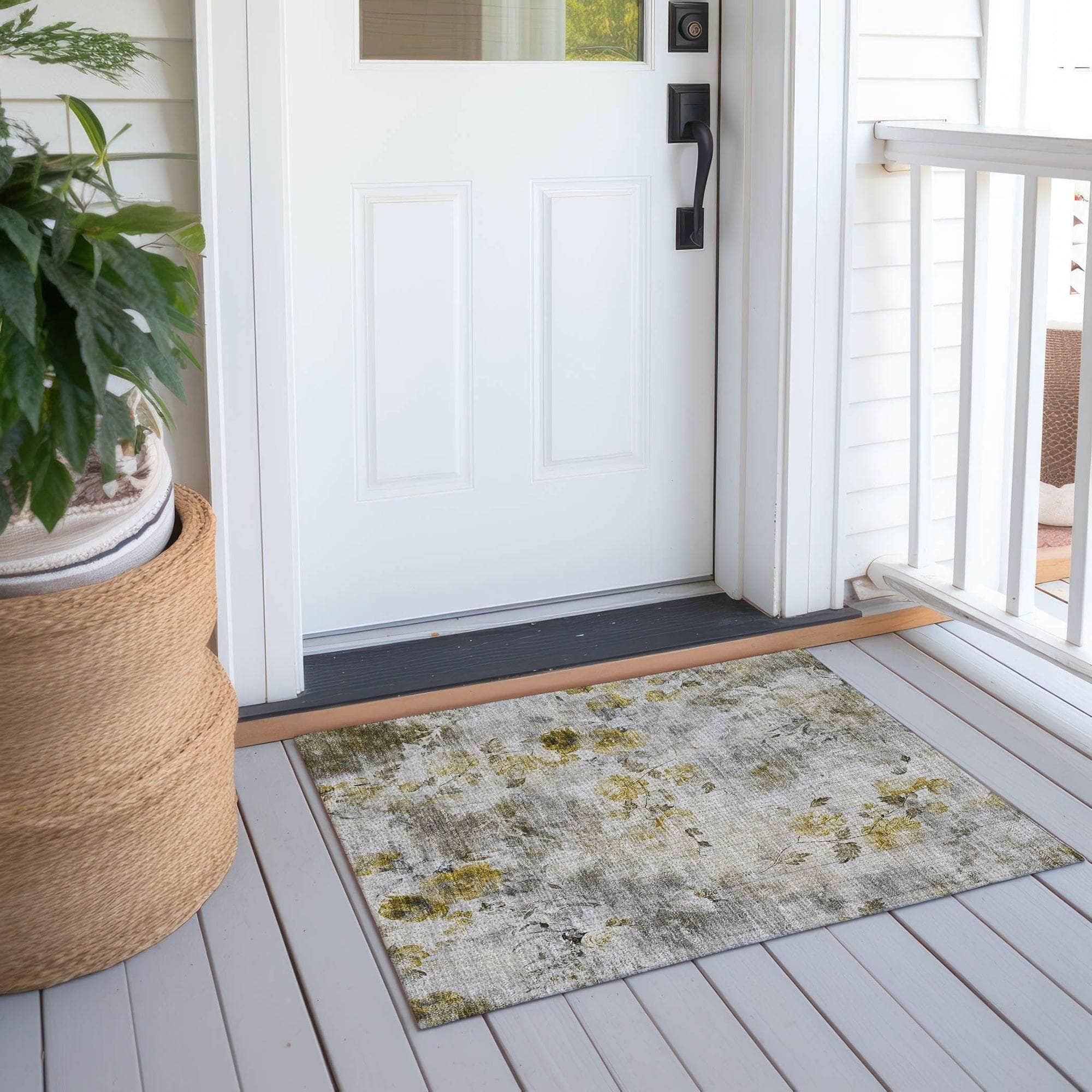 Machine Made ACN724 Taupe Brown Rugs #color_taupe brown