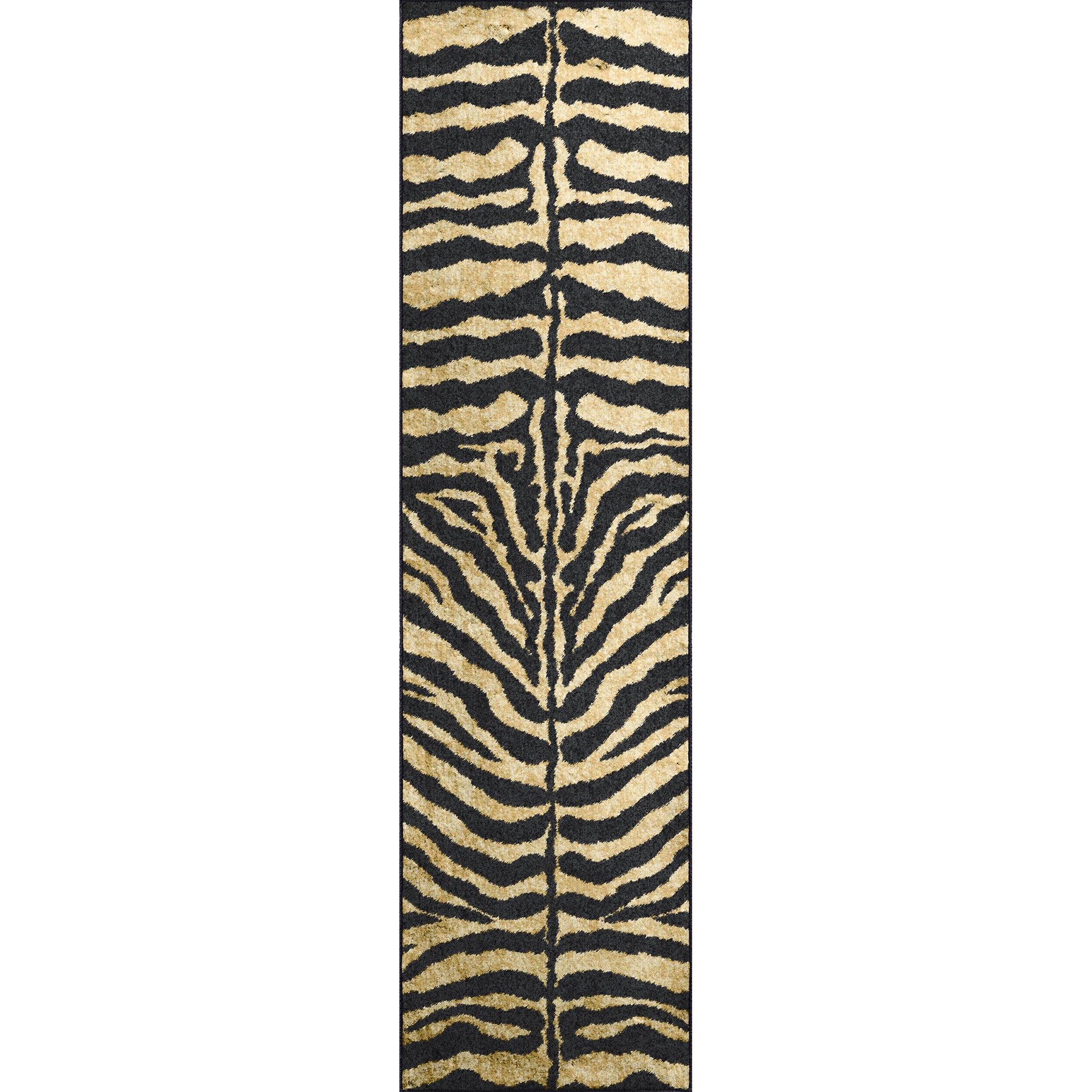 Luxury Machine Washable Casual AK1 Gold Rug 2'3" x 7'6" #shape_Runner