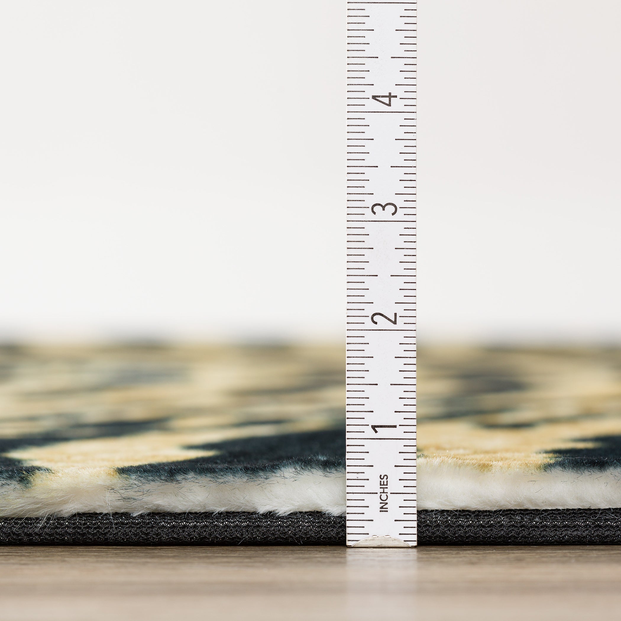 Luxury Machine Washable Casual AK1 Gold Rug 1'8" x 2'6" #shape_Rectangle
