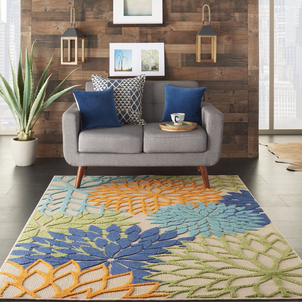 Aloha ALH05 Green Rugs #color_green