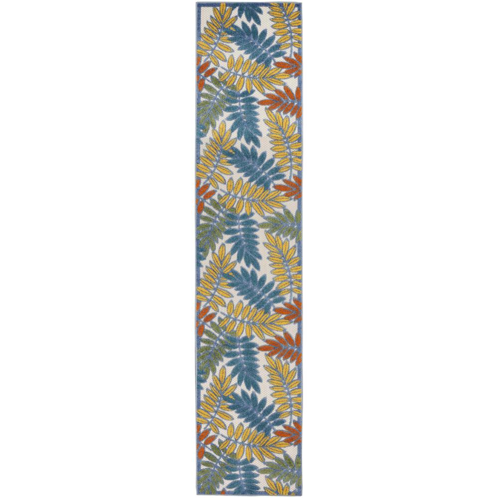 Aloha ALH18 Ivory/Multi Rugs #color_ivory/multi