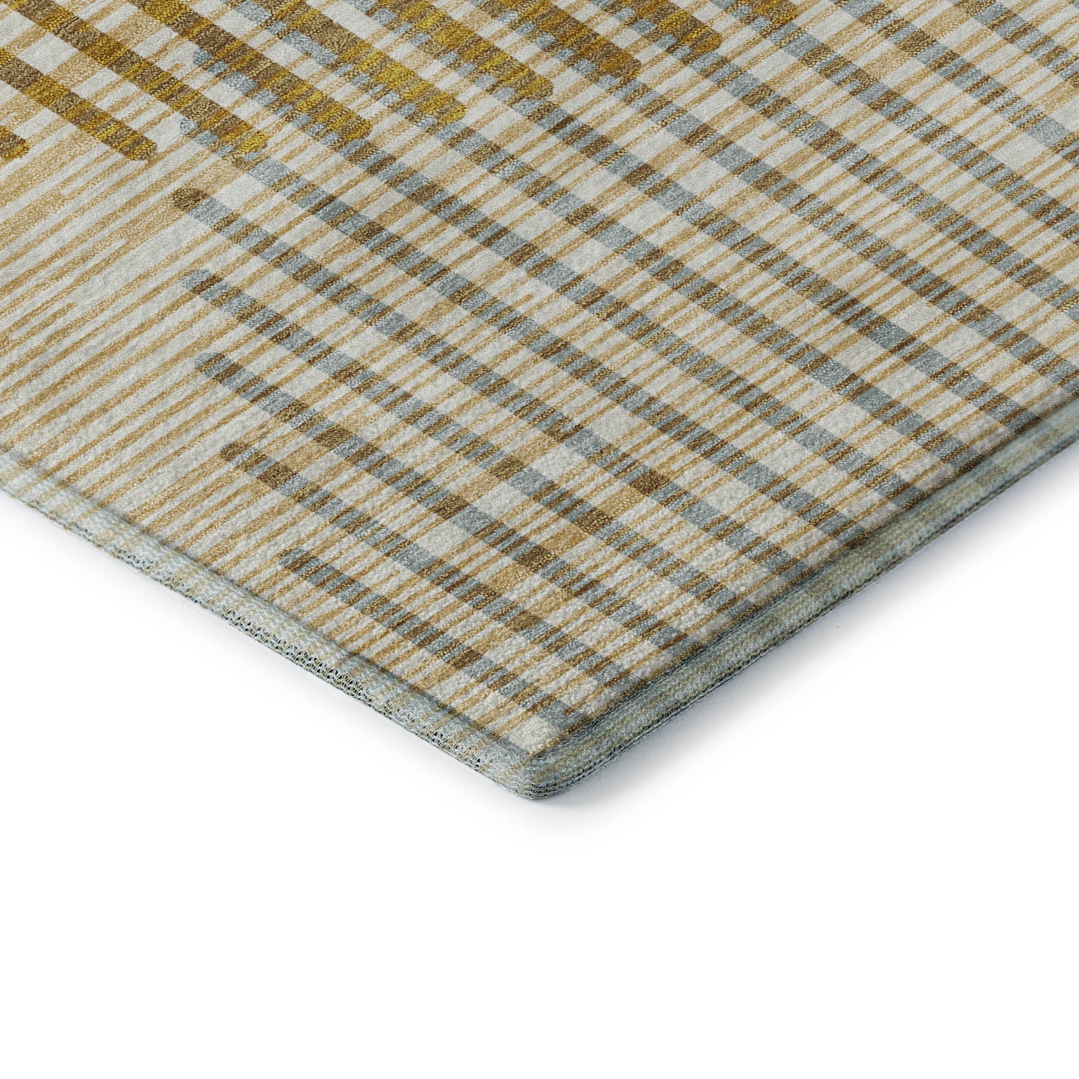 Reykjavik Machine Washable Transitional Gold Rug 1'8" x 2'6" #shape_Rectangle