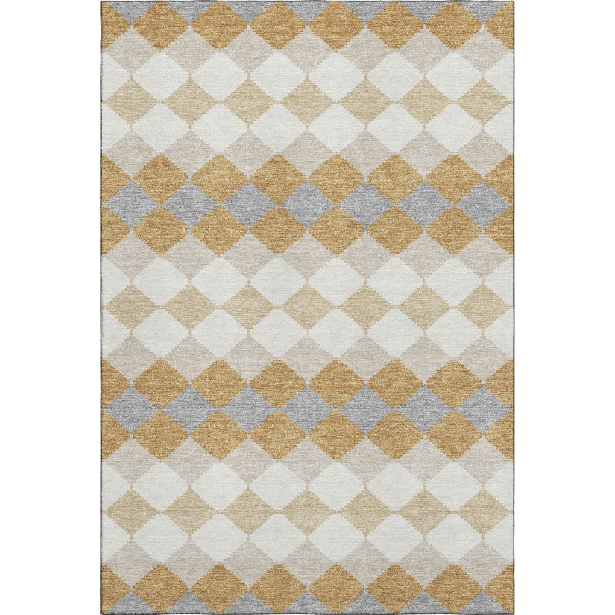 Colombo Machine Washable Transitional Gold Rug 2'6" x 3'10" #shape_Rectangle