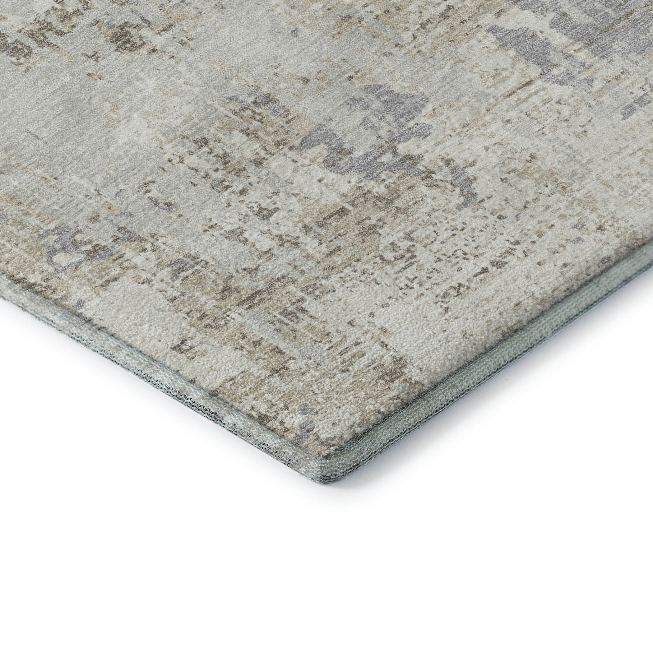 Athens Machine Washable Transitional Ivory Rug 1'8" x 2'6" #shape_Rectangle