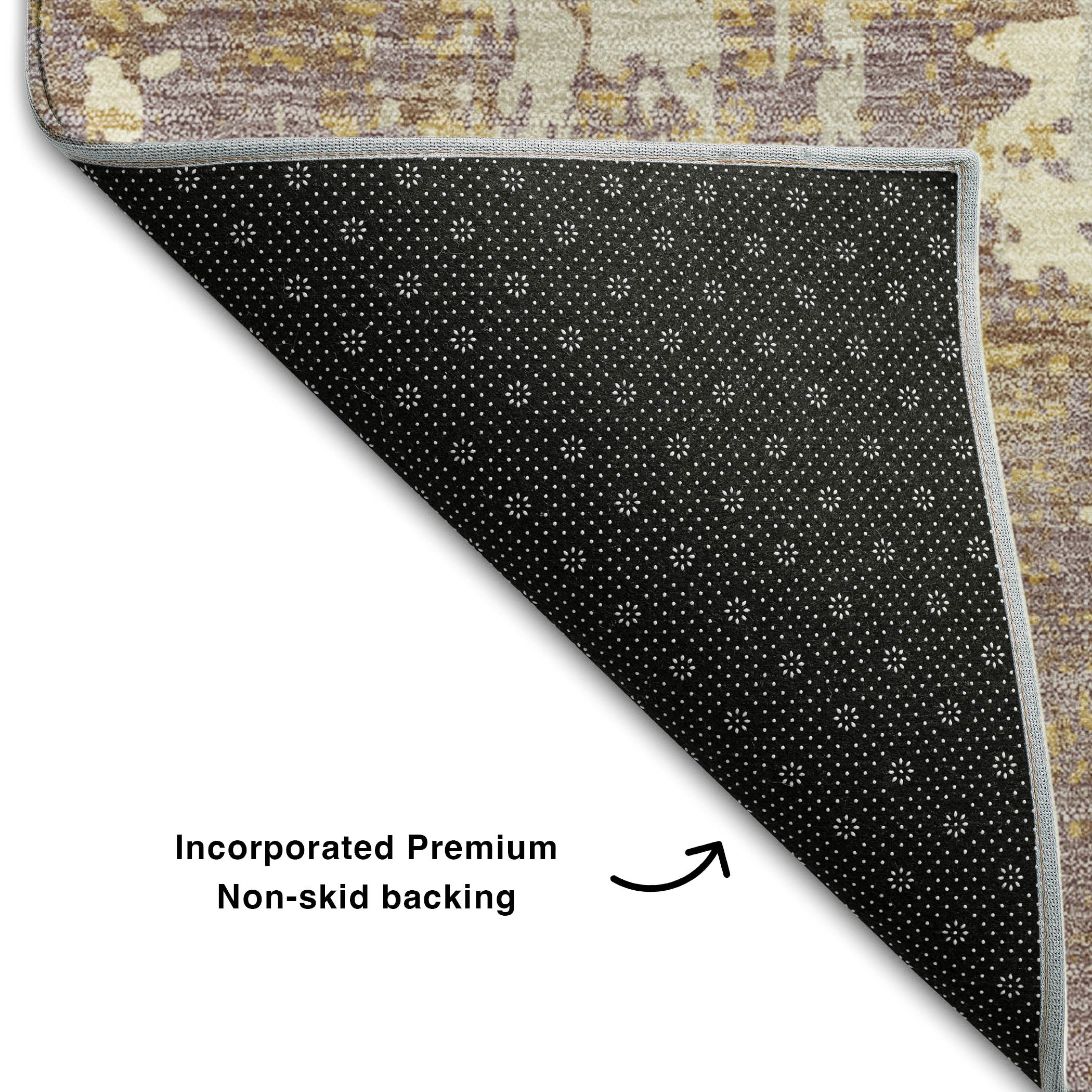 Athens Machine Washable Transitional Lavender Purple Rug 1'8" x 2'6" #shape_Rectangle