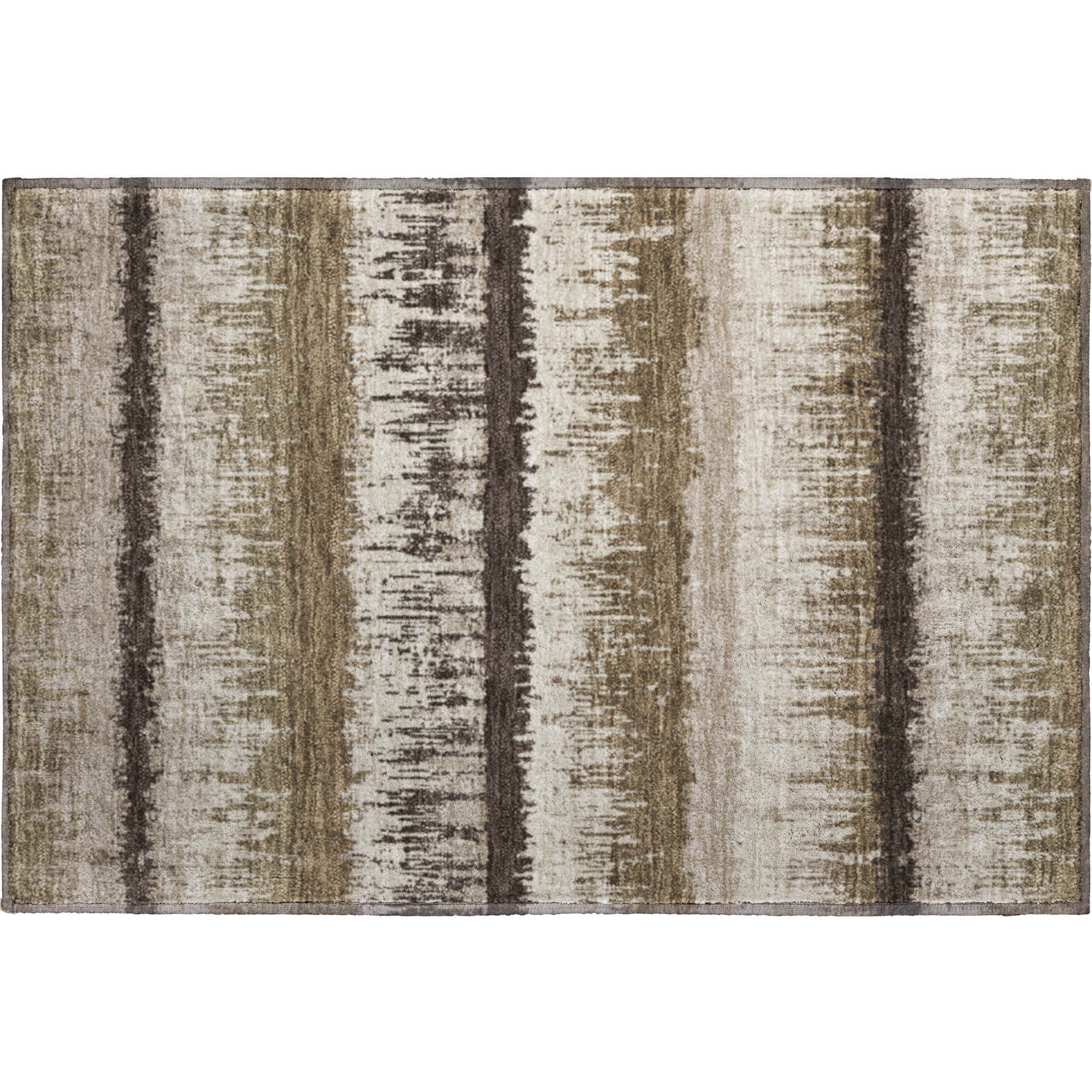 Marrakech Machine Washable Transitional Brown Rug 1'8" x 2'6" #shape_Rectangle