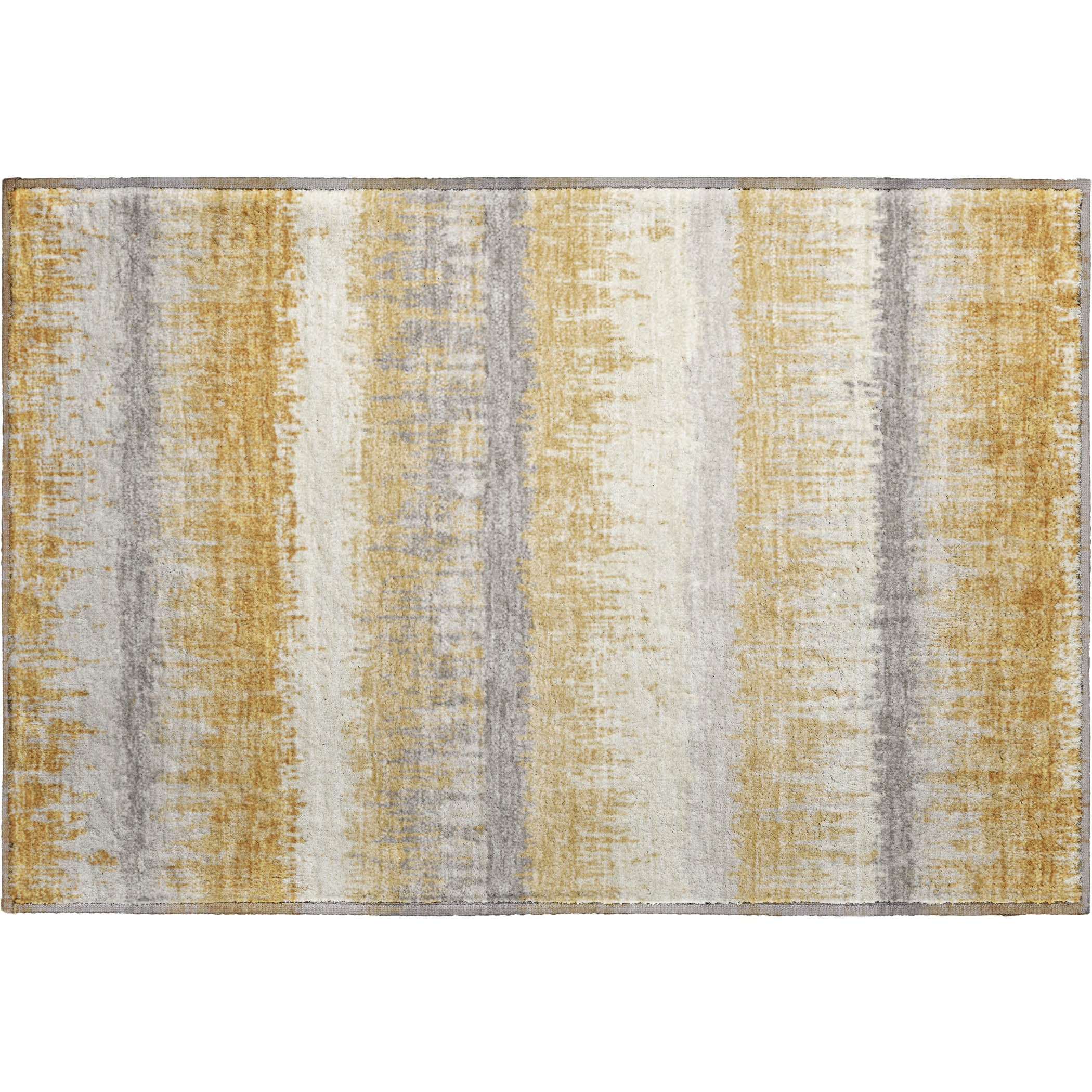 Marrakech Machine Washable Transitional Gold Rug 1'8" x 2'6" #shape_Rectangle