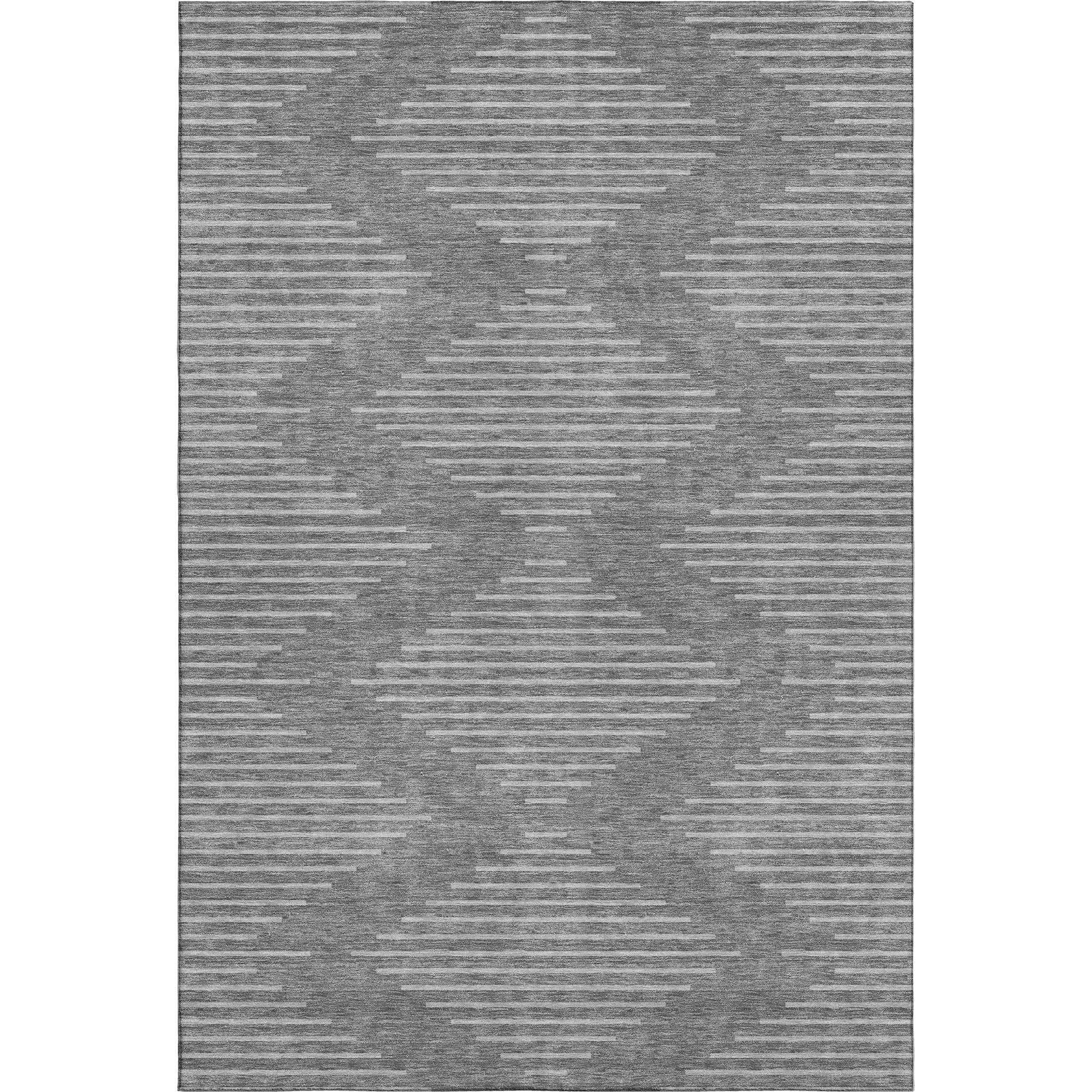 Marrakech Machine Washable Transitional Charcoal Gray Rug 2'6" x 3'10" #shape_Rectangle