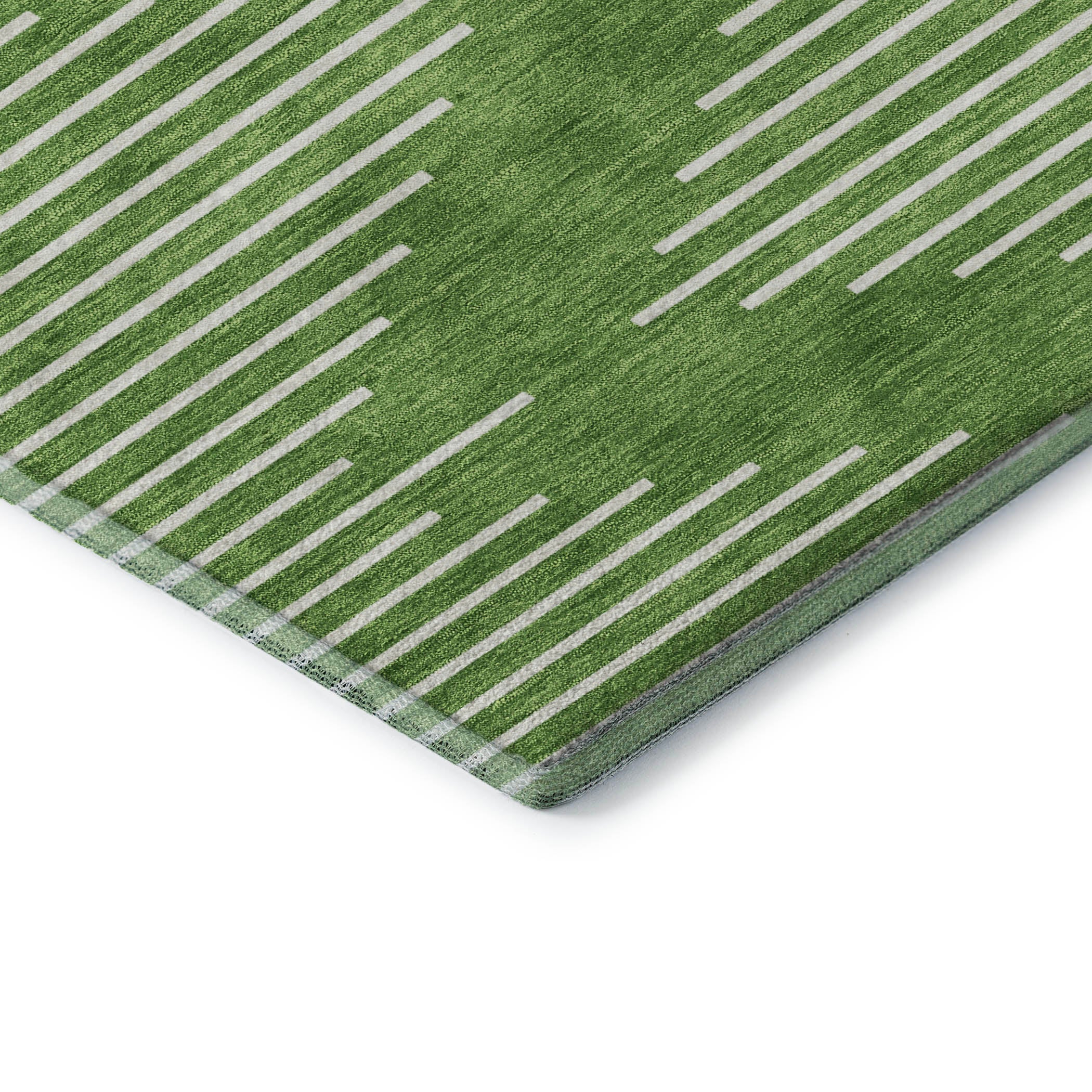 Marrakech Machine Washable Transitional Green Rug 1'8" x 2'6" #shape_Rectangle