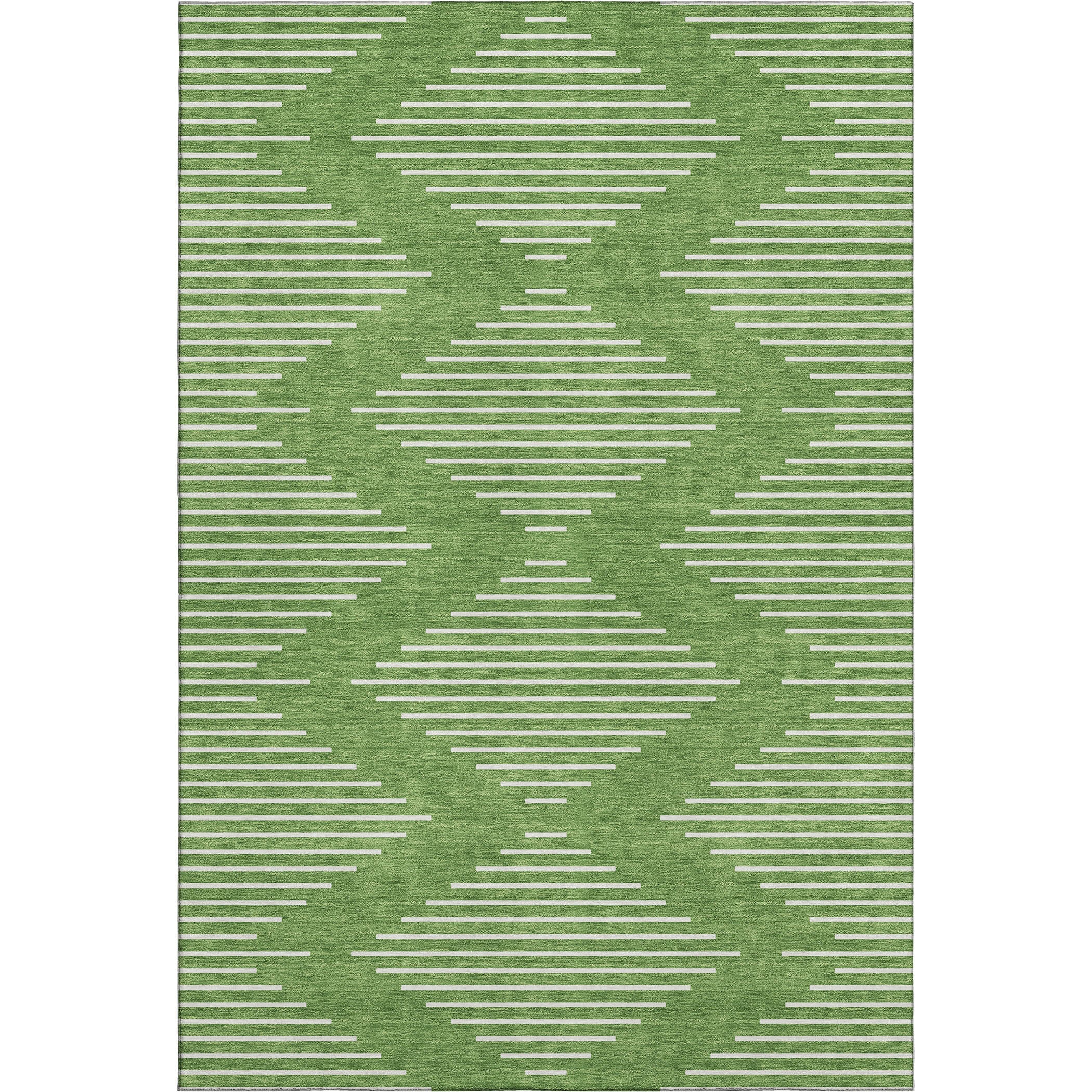 Marrakech Machine Washable Transitional Green Rug 2'6" x 3'10" #shape_Rectangle
