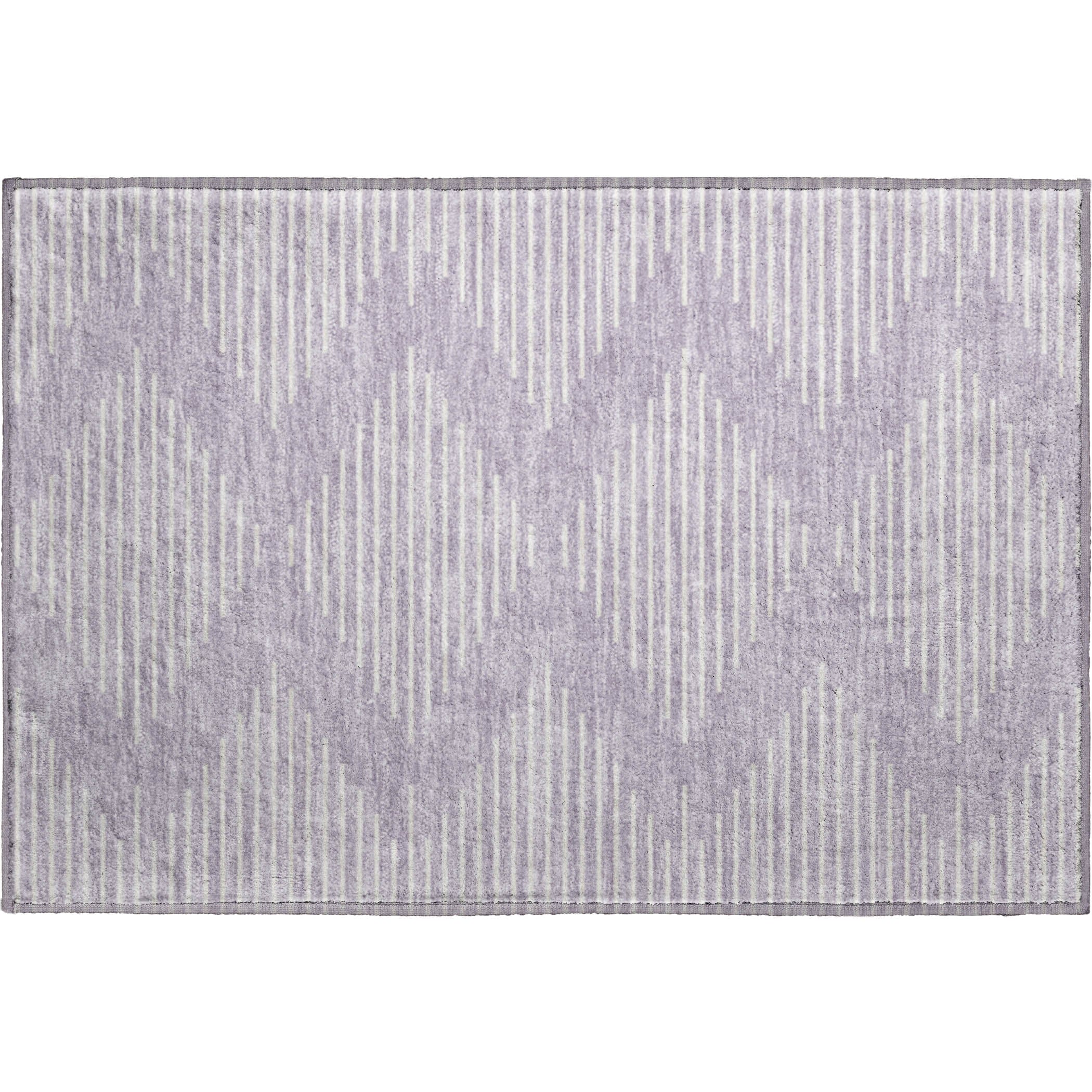 Marrakech Machine Washable Transitional Lavender Purple Rug 1'8" x 2'6" #shape_Rectangle