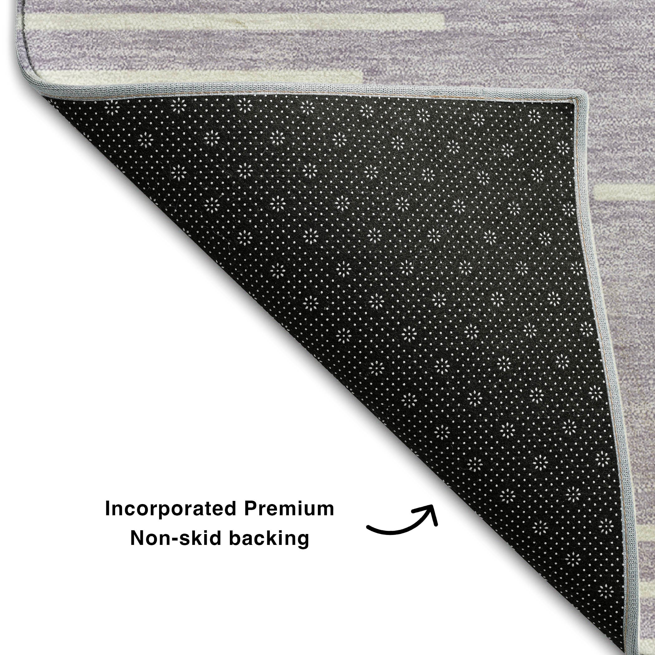 Marrakech Machine Washable Transitional Lavender Purple Rug 1'8" x 2'6" #shape_Rectangle