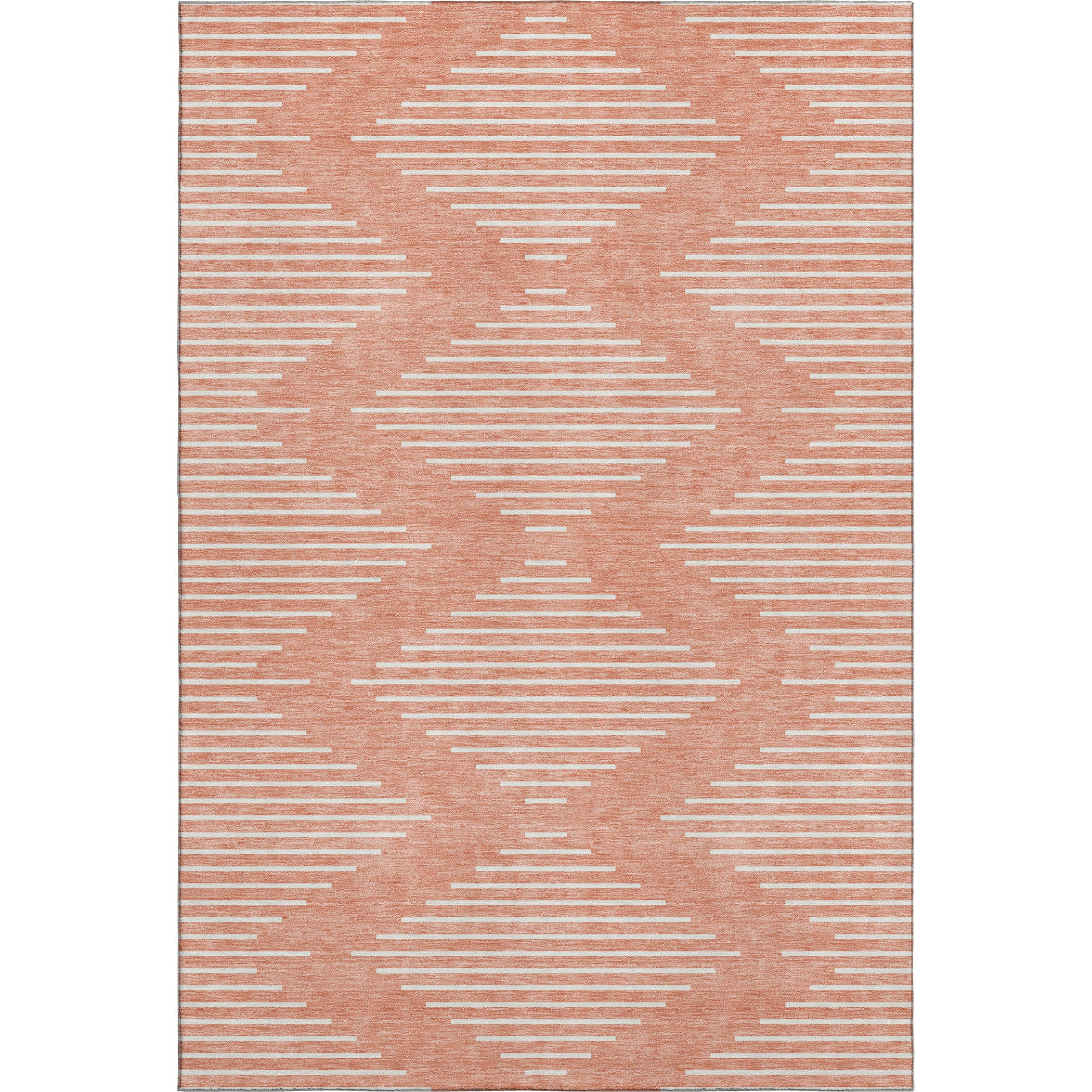 Marrakech Machine Washable Transitional Salmon Orange Rug 2'6" x 3'10" #shape_Rectangle