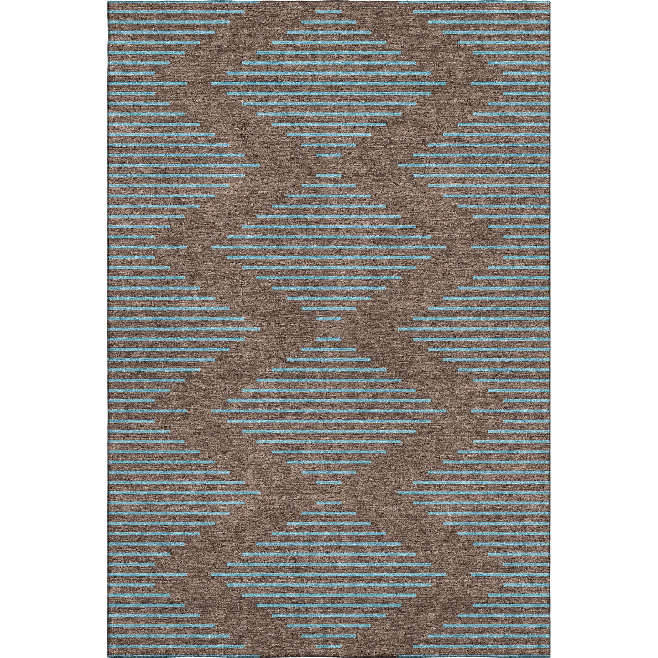 Sintra Machine Washable Transitional Brown Rug 2'6" x 3'10" #shape_Rectangle