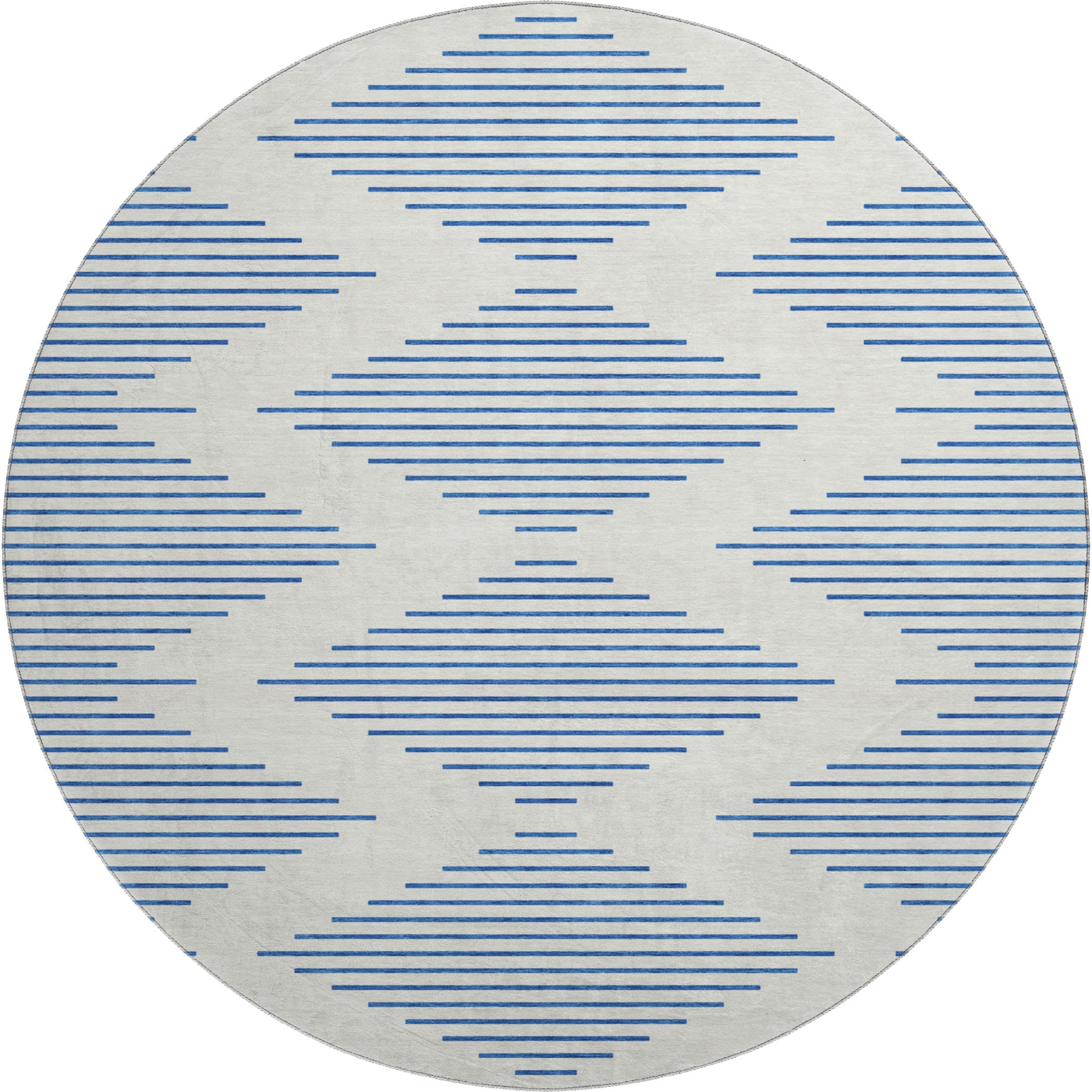 Sintra Machine Washable Transitional Ivory Rug 8' x 8' #shape_Round