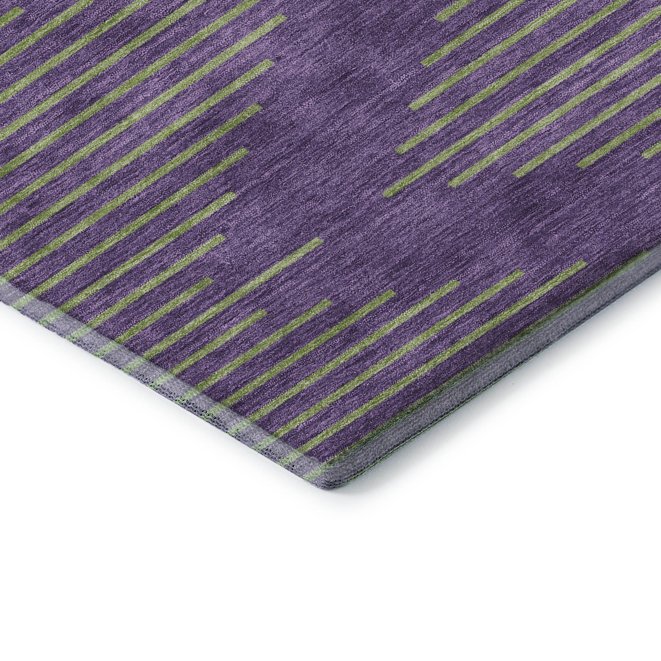 Sintra Machine Washable Transitional Purple Rug 1'8" x 2'6" #shape_Rectangle