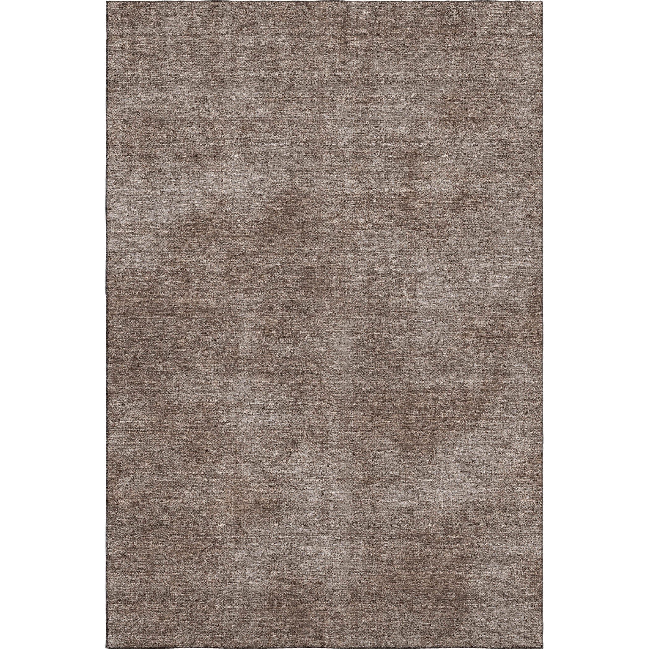 Rome Machine Washable Transitional Brown Rug 2'6" x 3'10" #shape_Rectangle