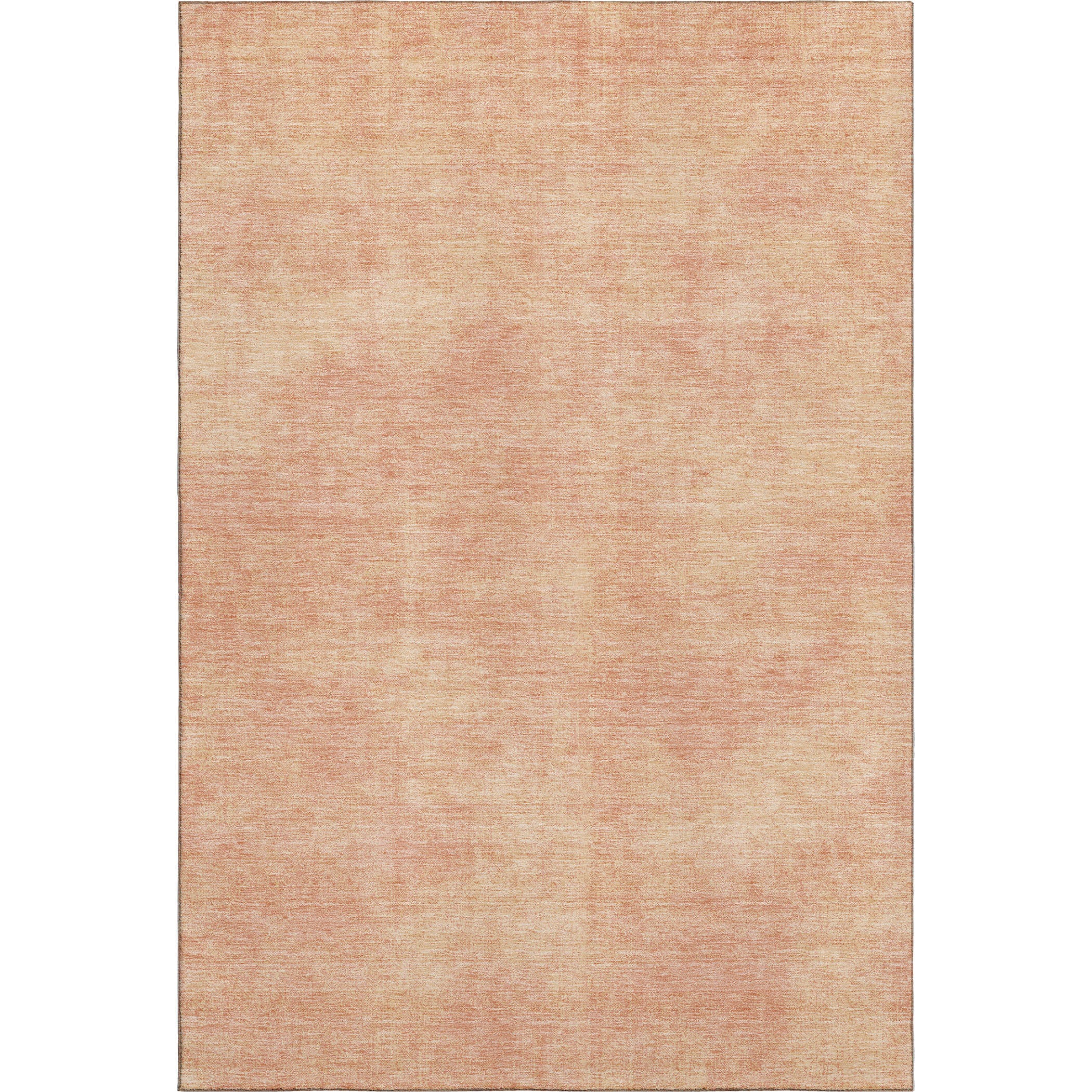 Rome Machine Washable Transitional Peach Orange Rug 2'6" x 3'10" #shape_Rectangle