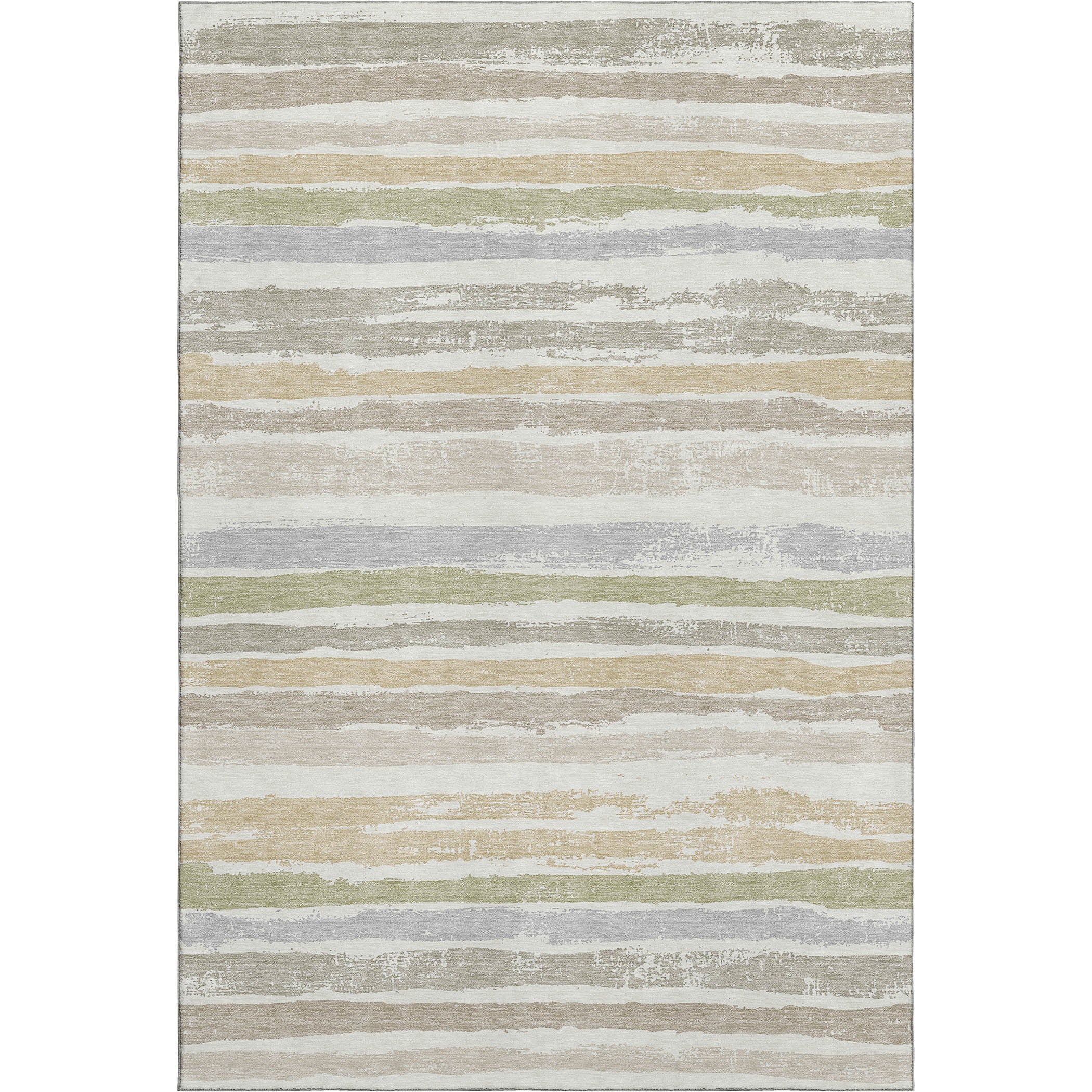 Budapest Machine Washable Transitional Ivory Rug 2'6" x 3'10" #shape_Rectangle
