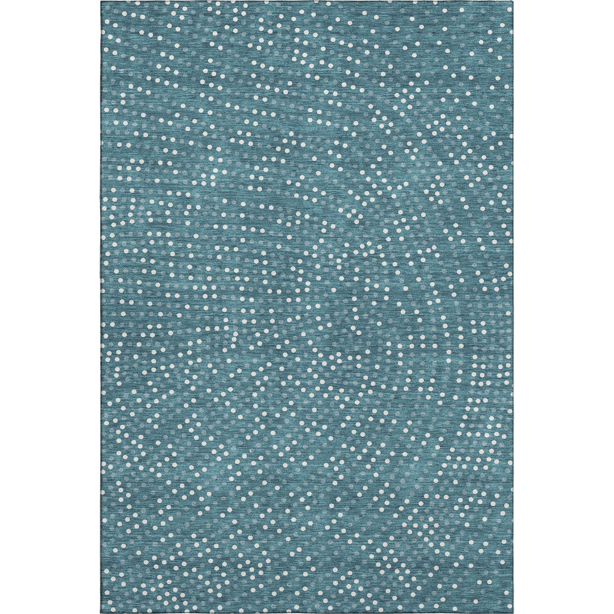 Sarajevo Machine Washable Transitional Teal Rug 2'6" x 3'10" #shape_Rectangle