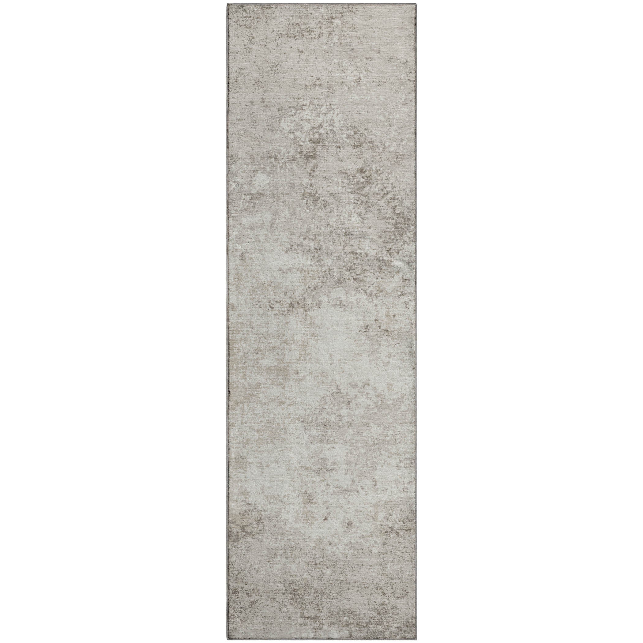 Dublin Machine Washable Transitional Ivory Rug 2'3" x 7'6" #shape_Runner