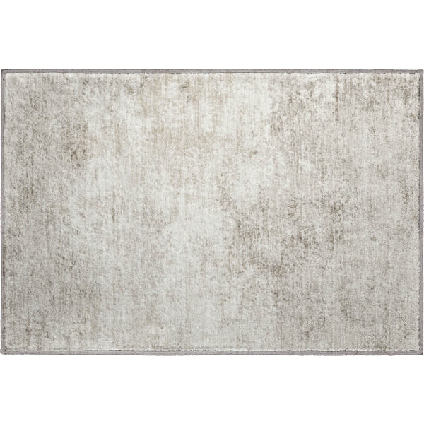 Dublin Machine Washable Transitional Ivory Rug 1'8" x 2'6"