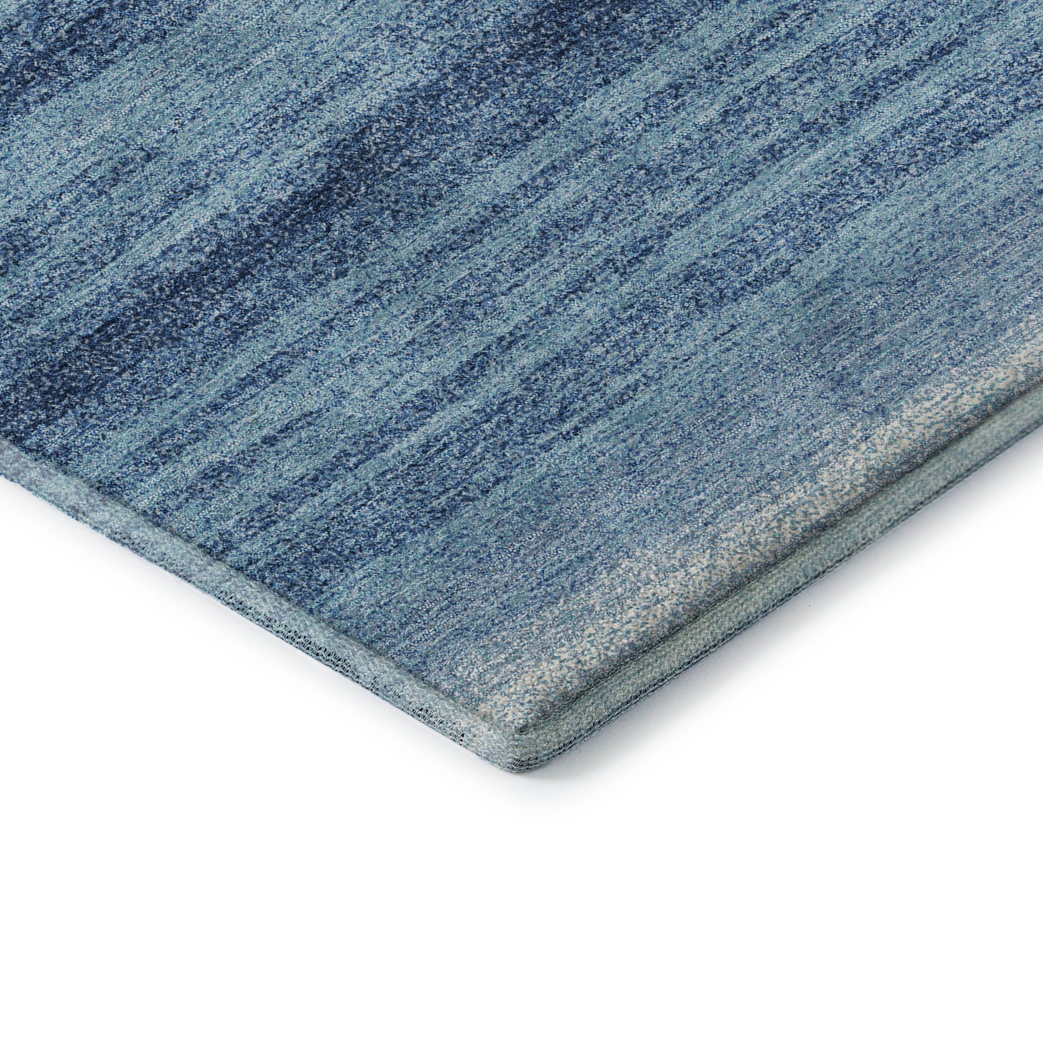 Tallinn Machine Washable Transitional Blue Rug 1'8" x 2'6" #shape_Rectangle