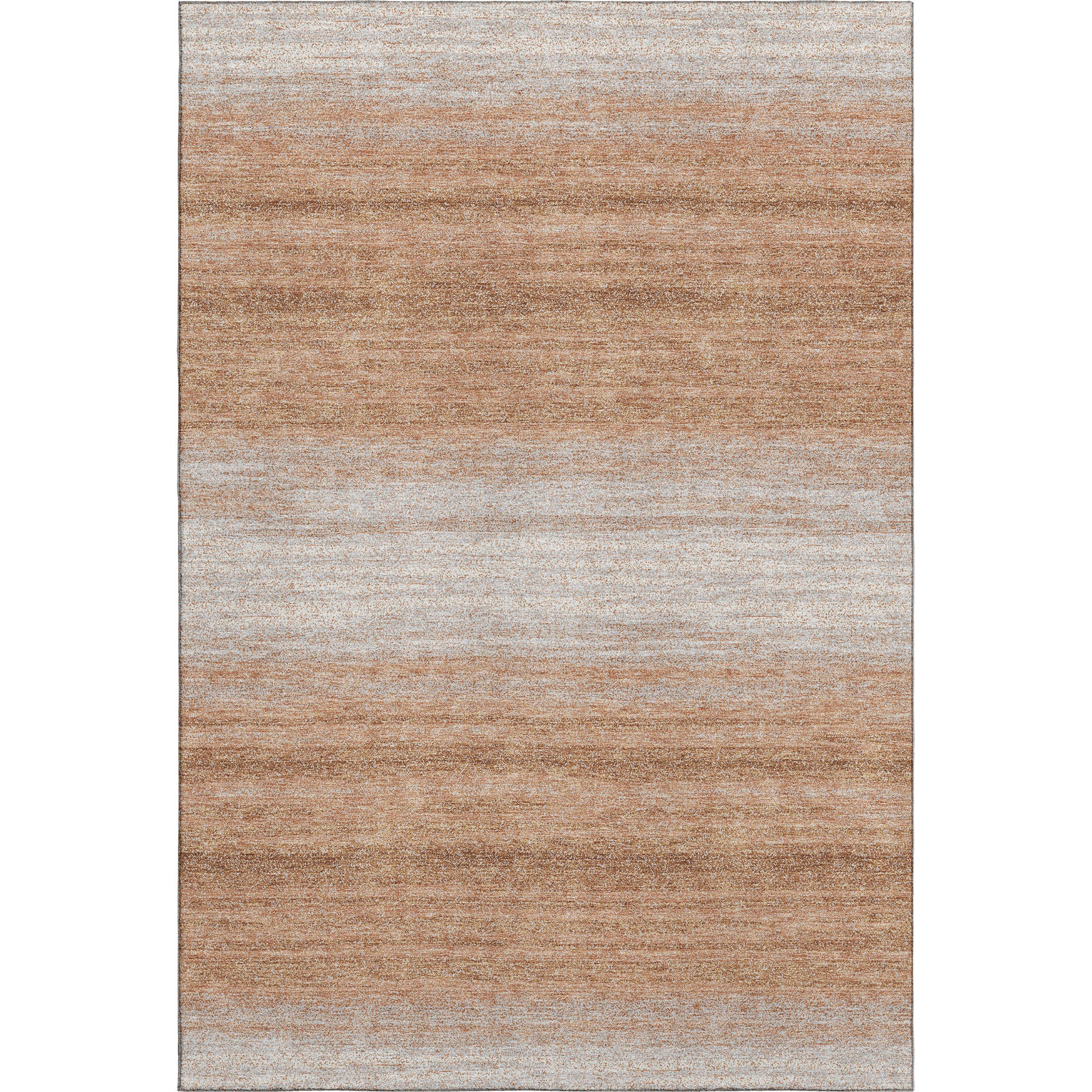 Tallinn Machine Washable Transitional Copper Orange Rug 2'6" x 3'10" #shape_Rectangle