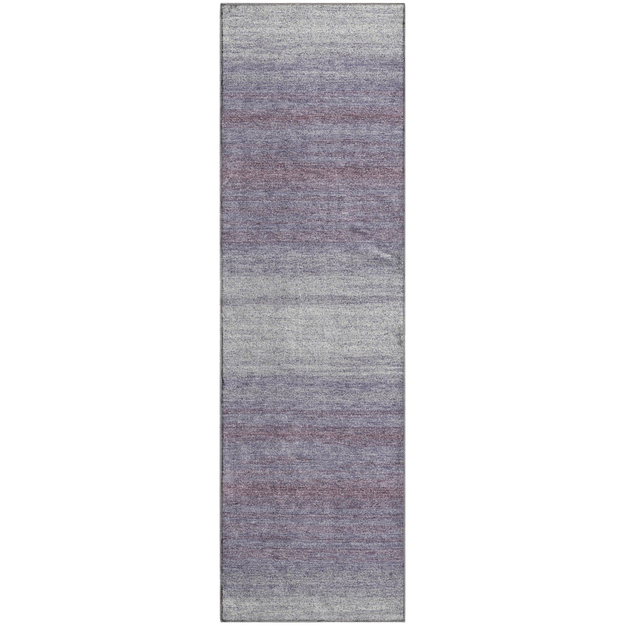 Tallinn Machine Washable Transitional Lavender Purple Rug 2'3" x 7'6" #shape_Runner