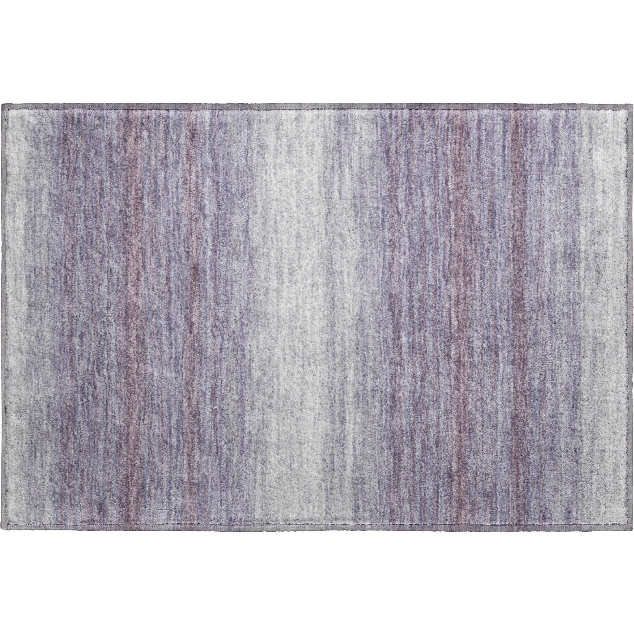 Tallinn Machine Washable Transitional Lavender Purple Rug 1'8" x 2'6" #shape_Rectangle