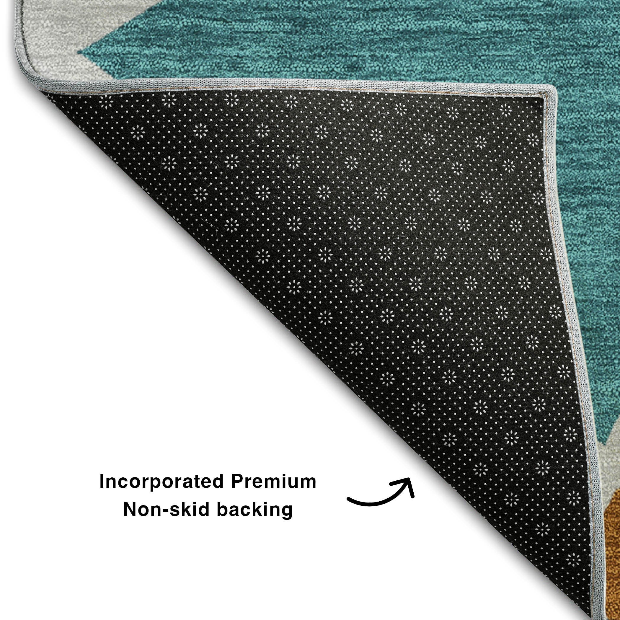 Valletta Machine Washable Transitional Gray Rug 1'8" x 2'6" #shape_Rectangle