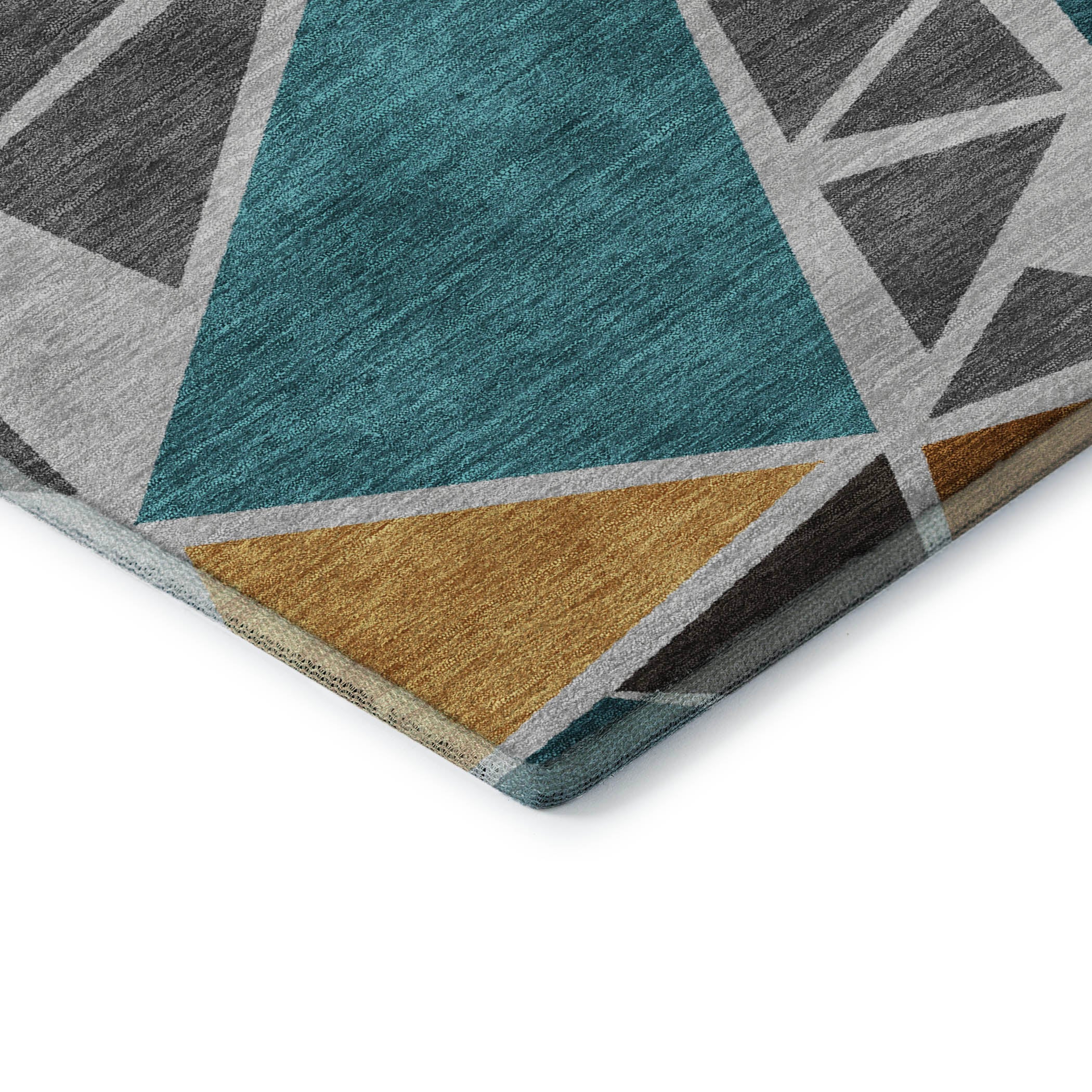 Valletta Machine Washable Transitional Gray Rug 1'8" x 2'6" #shape_Rectangle
