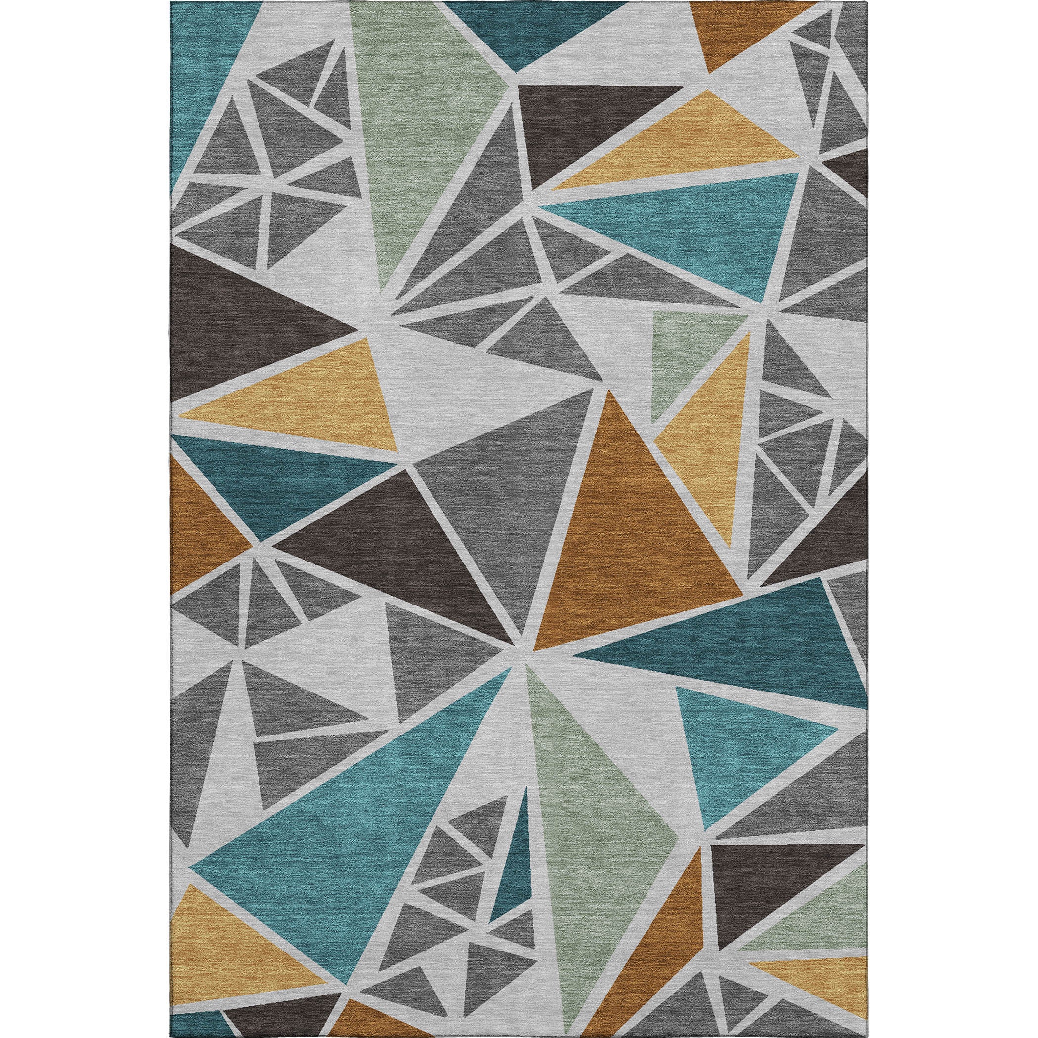 Valletta Machine Washable Transitional Gray Rug 2'6" x 3'10" #shape_Rectangle