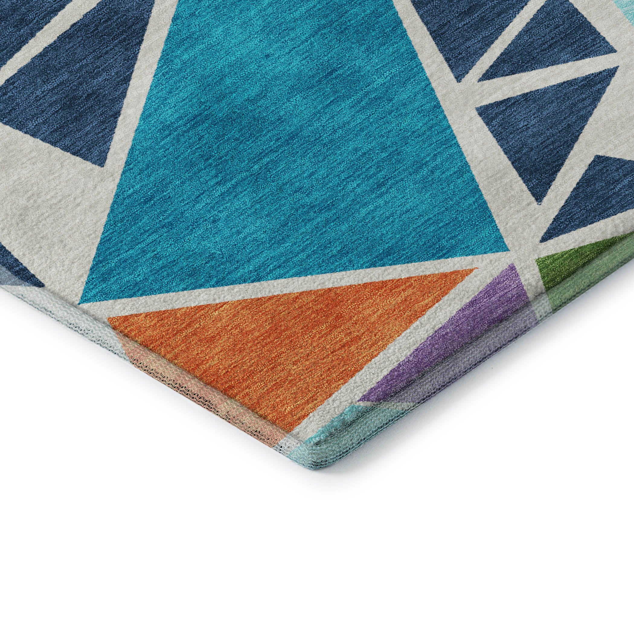 Valletta Machine Washable Transitional White Ivory Rug 1'8" x 2'6" #shape_Rectangle