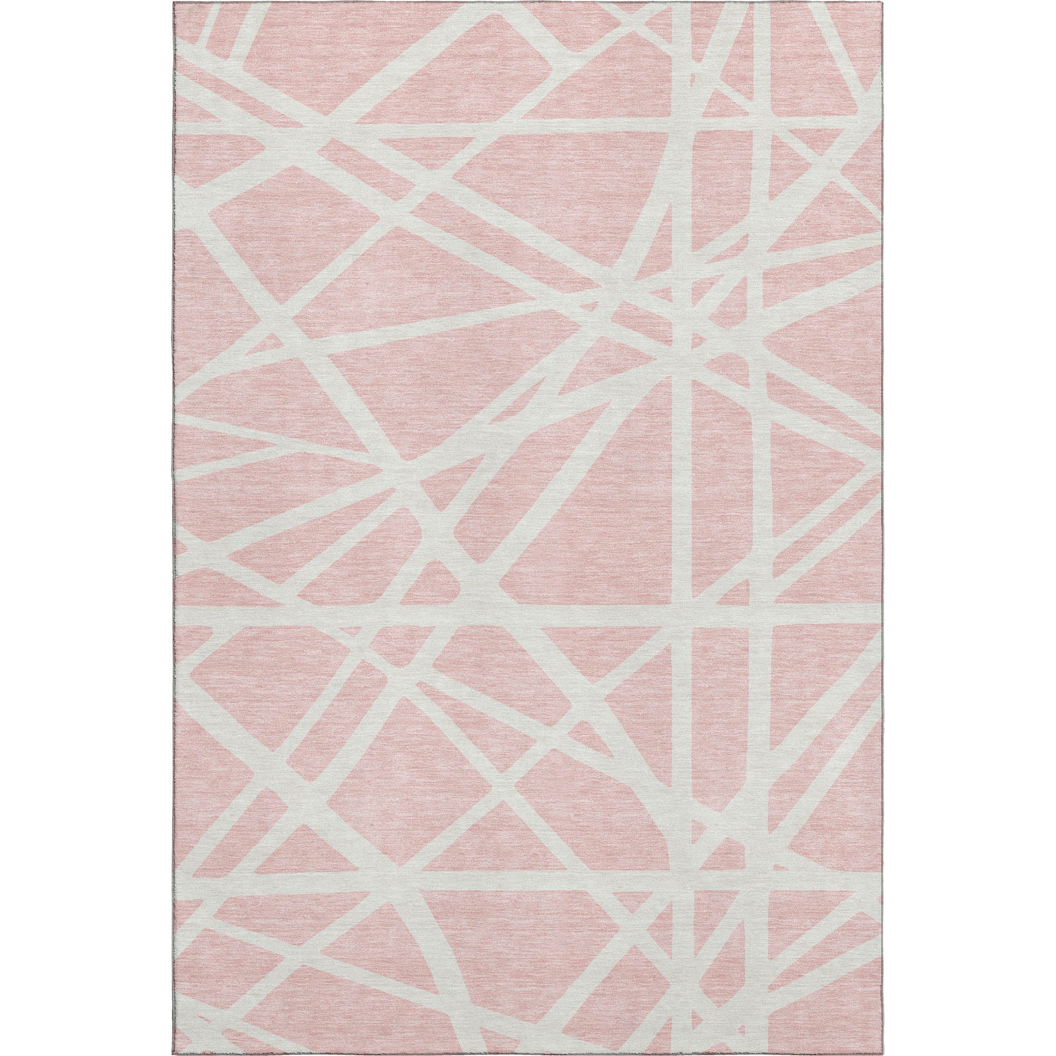 Bern Machine Washable Transitional Pink Rug 2'6" x 3'10" #shape_Rectangle